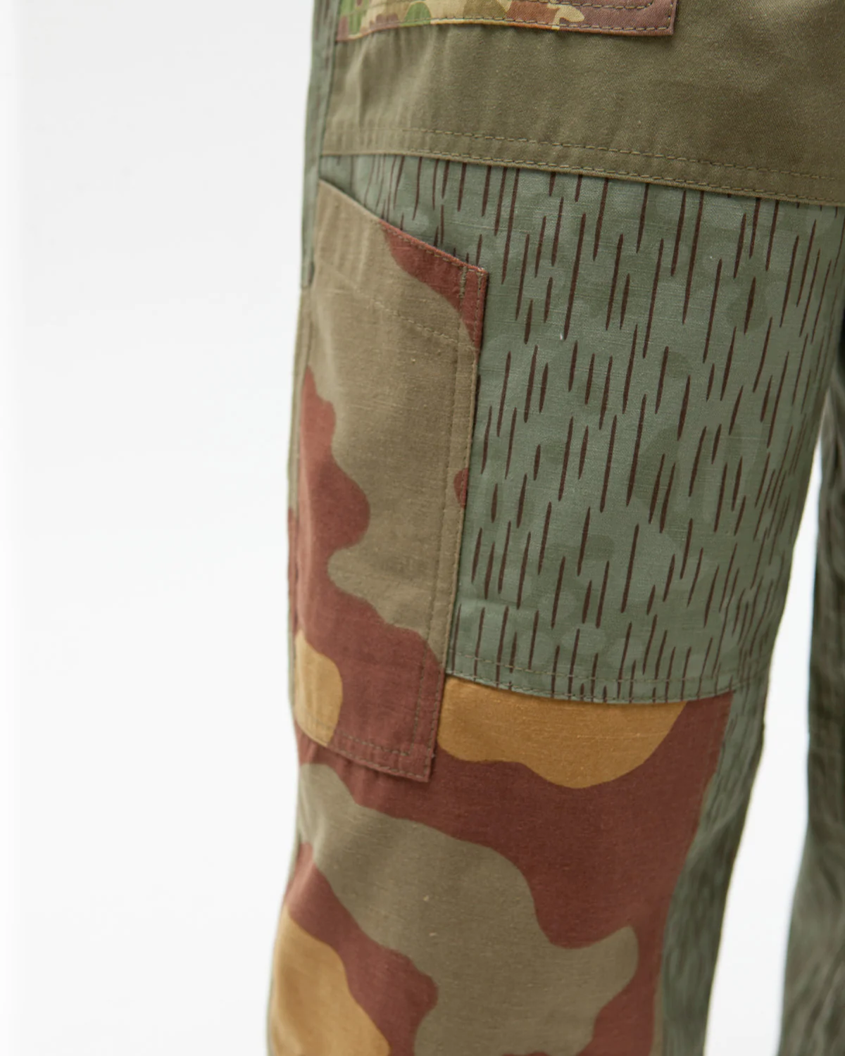 GOOD OL WHATS-HER-FACE BY W'MENSWEAR UNISEX FREEDOM FLIGHT TROUSER - ARMY CAMO - Image 7