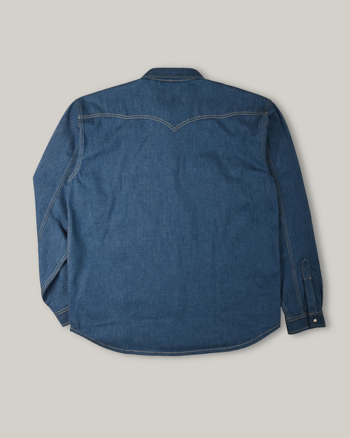 GRÅBRODERN TJAUKLE DENIM SHIRT - EMERALD INDIGO - Image 7