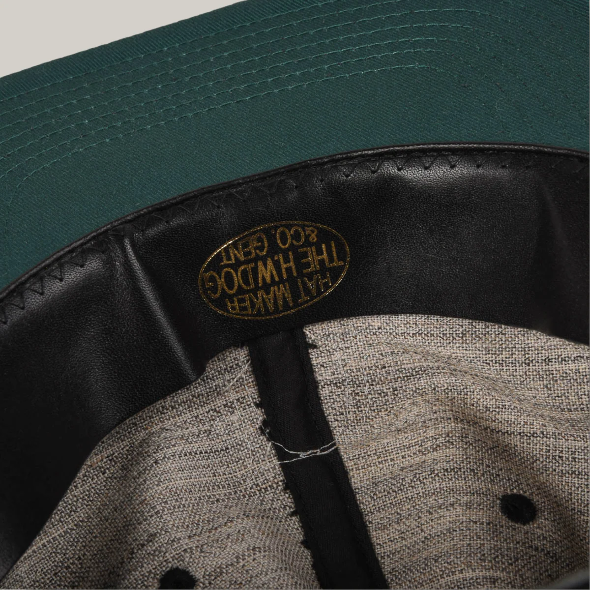 H.W. DOG & CO. BASEBALL CAP -  BLACK - Image 6