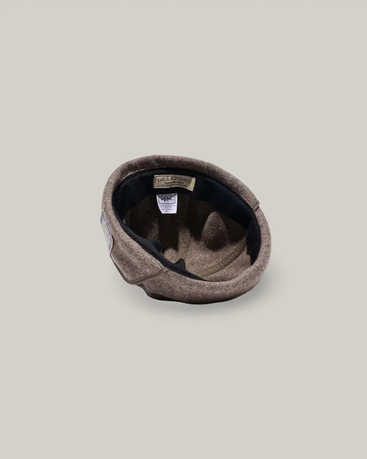 H.W. DOG & CO. FLAP ROLL CAP - BEIGE - Image 5