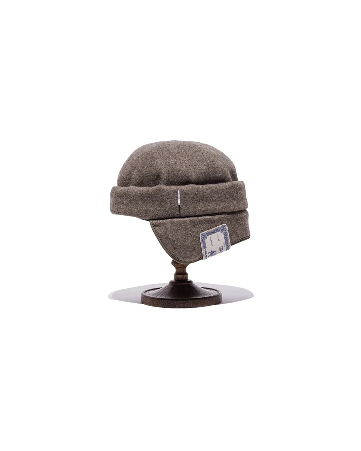 H.W. DOG & CO. FLAP ROLL CAP - BEIGE - Image 7