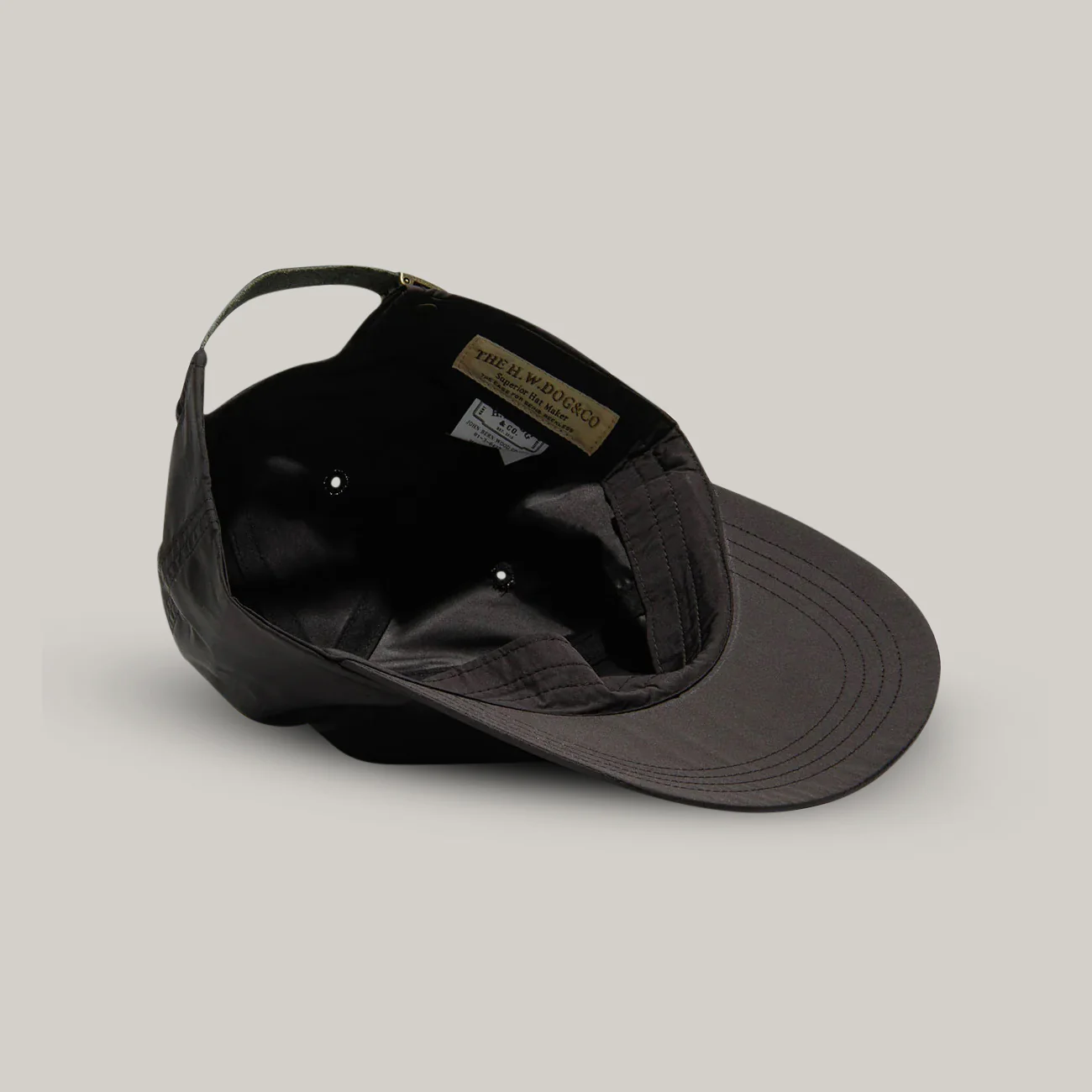H.W. DOG & CO. UNION CAP - BLACK - Image 4