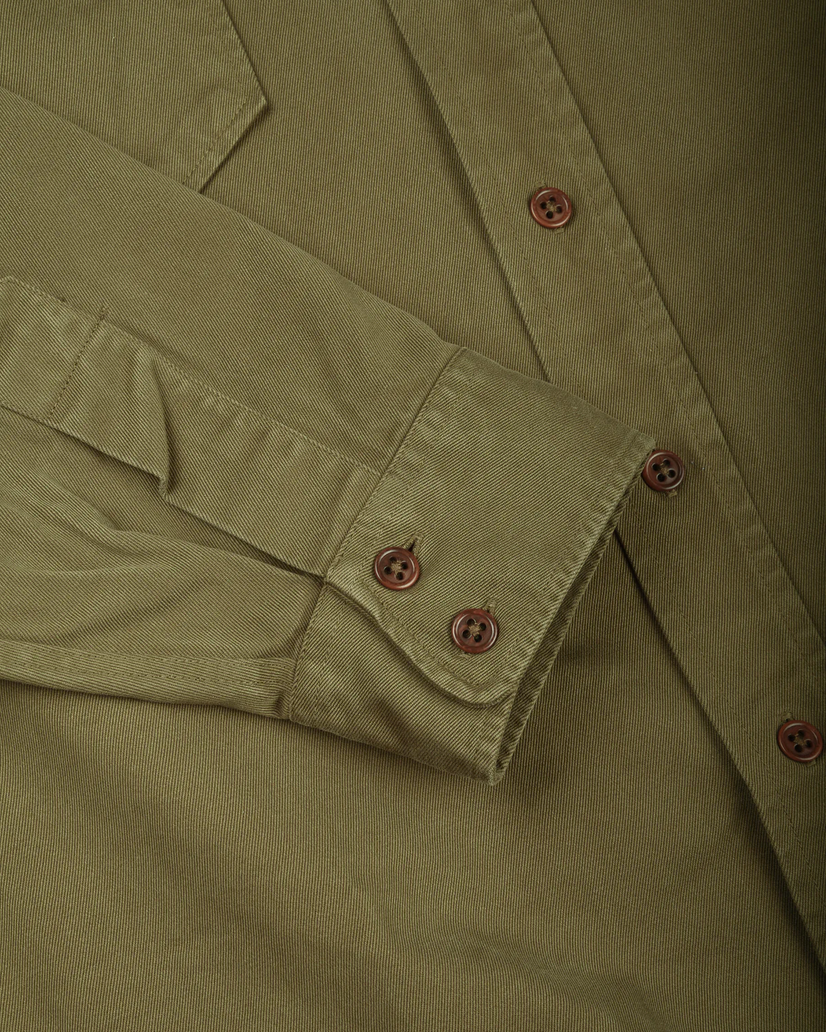 INDIGOFERA ALAMO SHIRT - OLIVE - Image 3