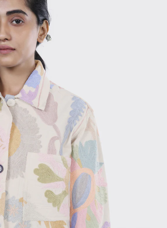 KARDO WOMEN'S BODHI JACKET - SUZANI 09 PASTEL - Image 4