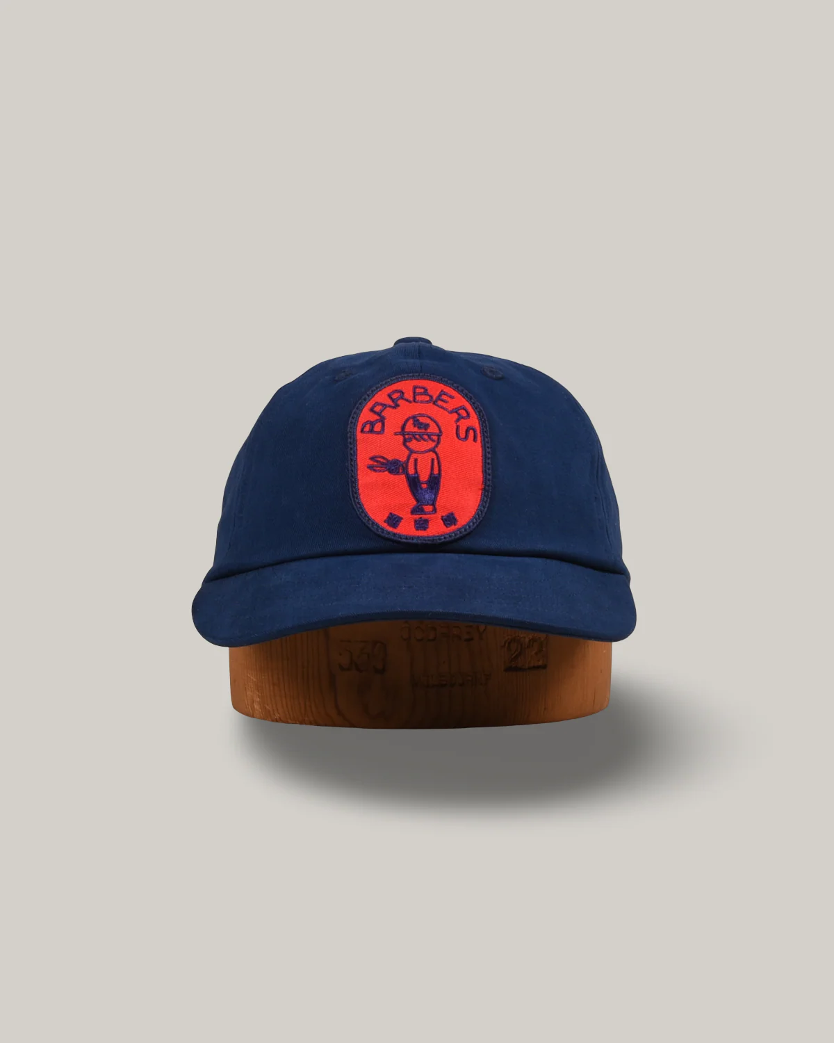 KNICKERBOCKER x PP BARBERS SOUVENIR CAP - FRENCH BLUE - Image 3