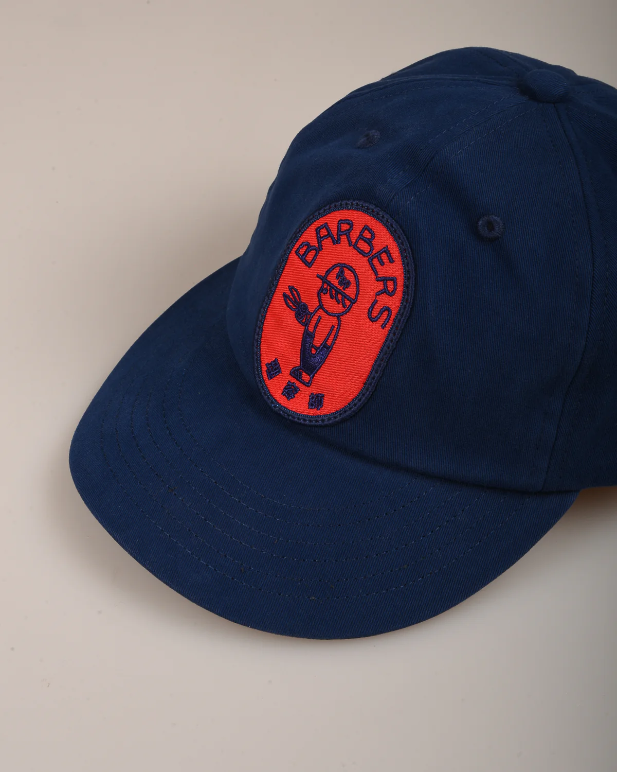 KNICKERBOCKER x PP BARBERS SOUVENIR CAP - FRENCH BLUE - Image 5