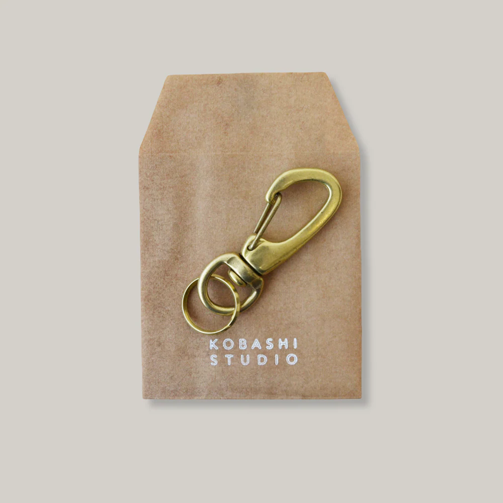 KOBASHI STUDIO LARGE BRASS KEY SNAP - Image 4