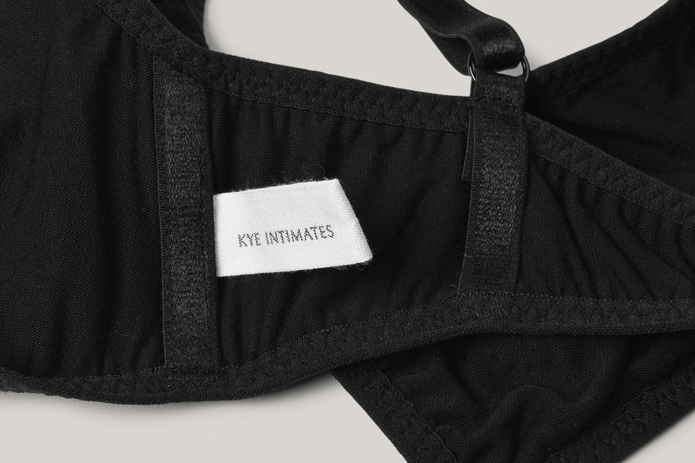 KYE INTIMATES DIVE BRA - BLACK - Image 9