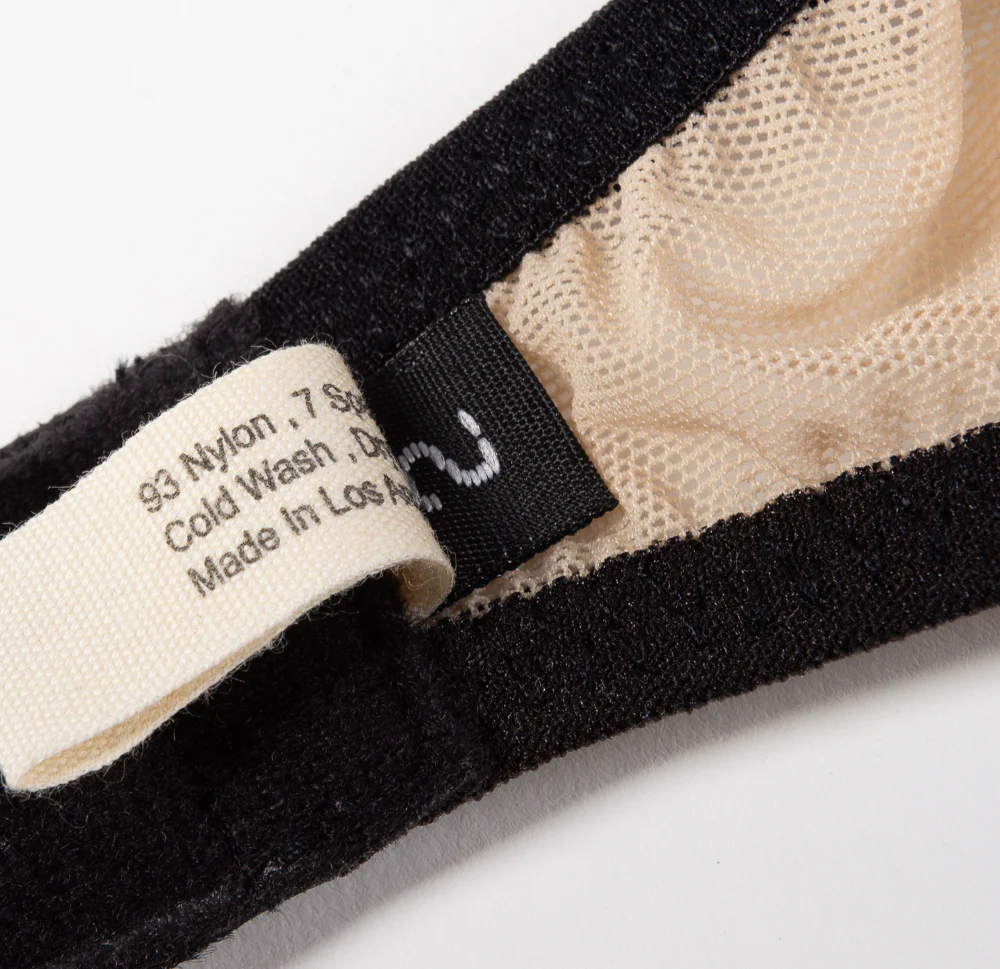KYE INTIMATES IKEBANA BRA - BLACK + ECRU - Image 6