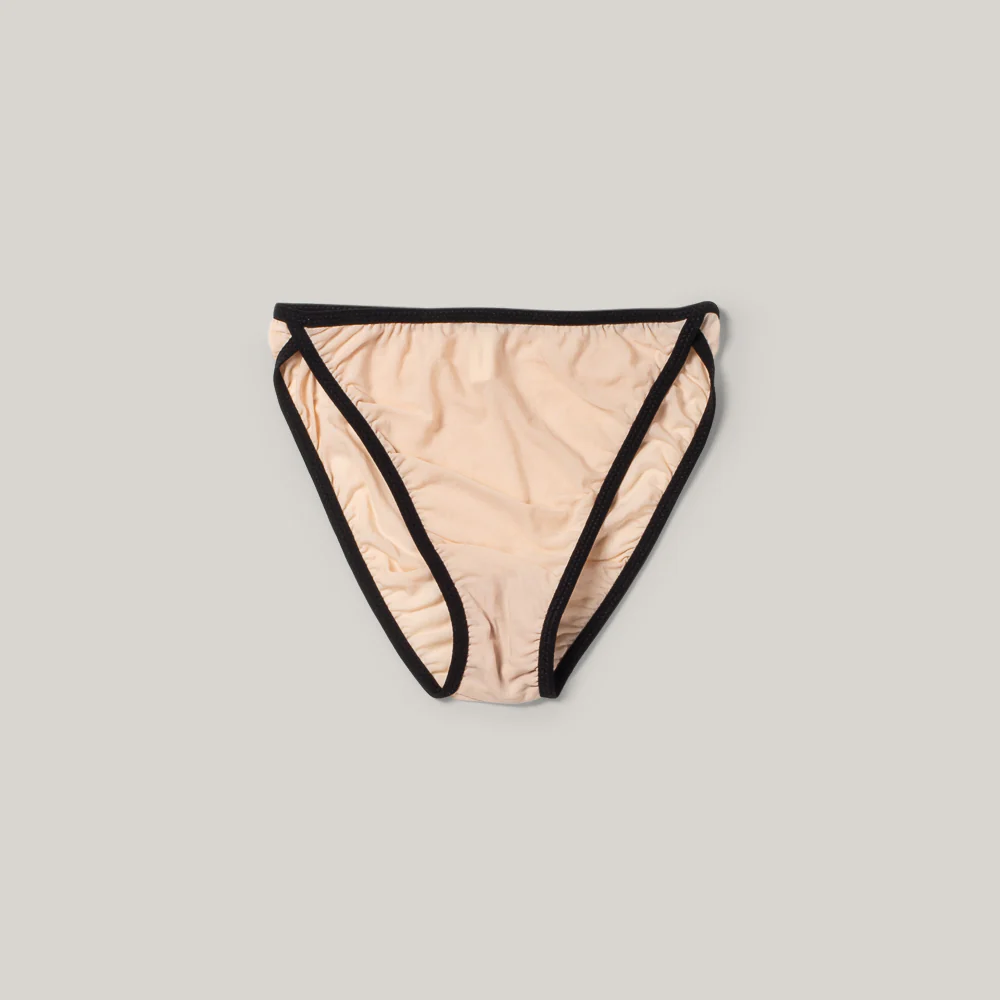 KYE INTIMATES MIES BRIEF - BLACK + ECRU - Image 4