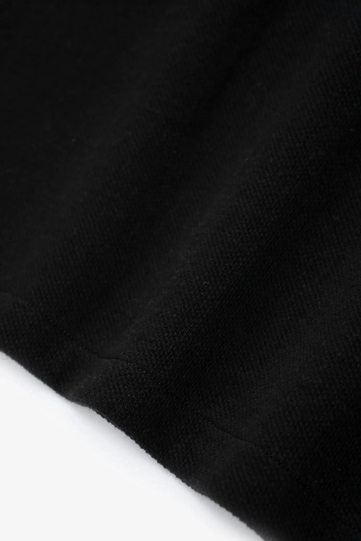 LADY WHITE CO. DOUBLE KNIT POLO - BLACK - Image 5
