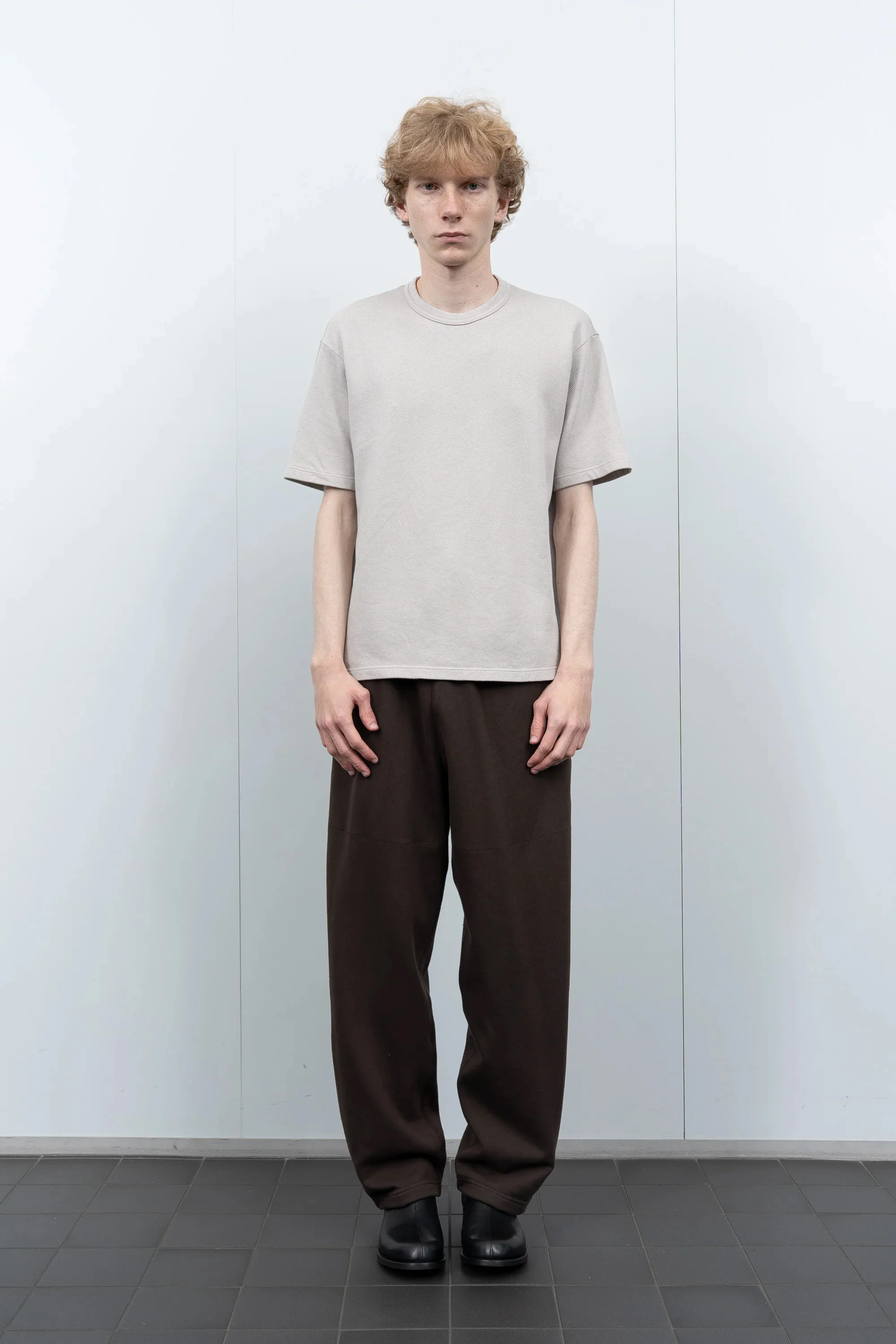 LADY WHITE CO. MESH T-SHIRT - OAK GREY - Image 3