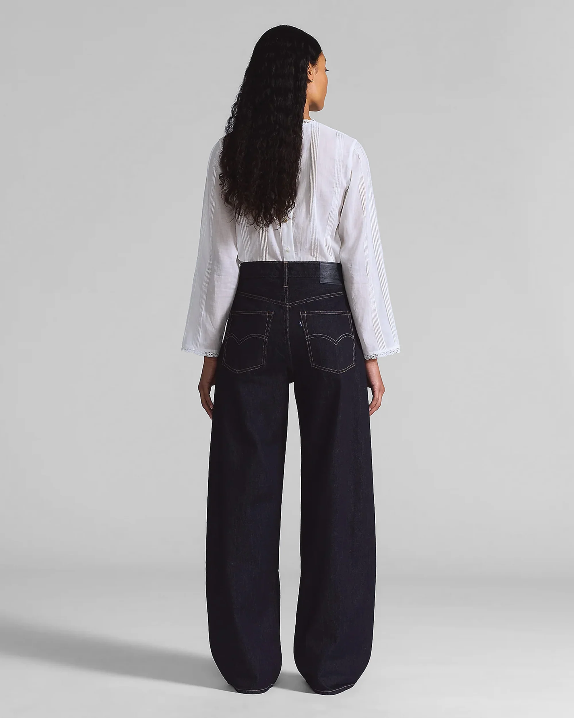 LEVIS BLUE TAB DROP BARREL -  NEW RINSE INDIGO - Image 3