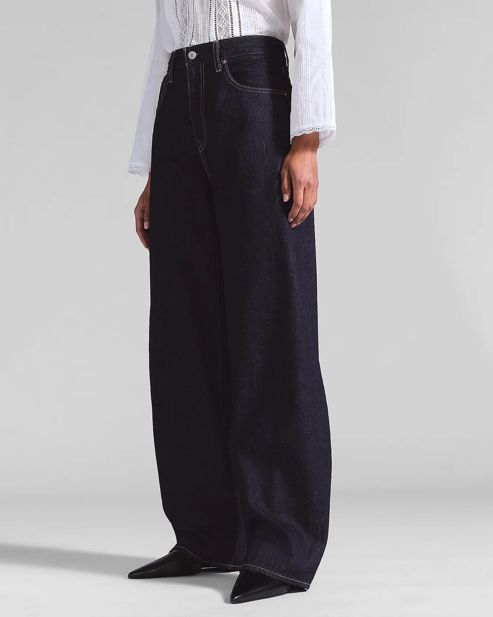LEVIS BLUE TAB DROP BARREL -  NEW RINSE INDIGO - Image 4