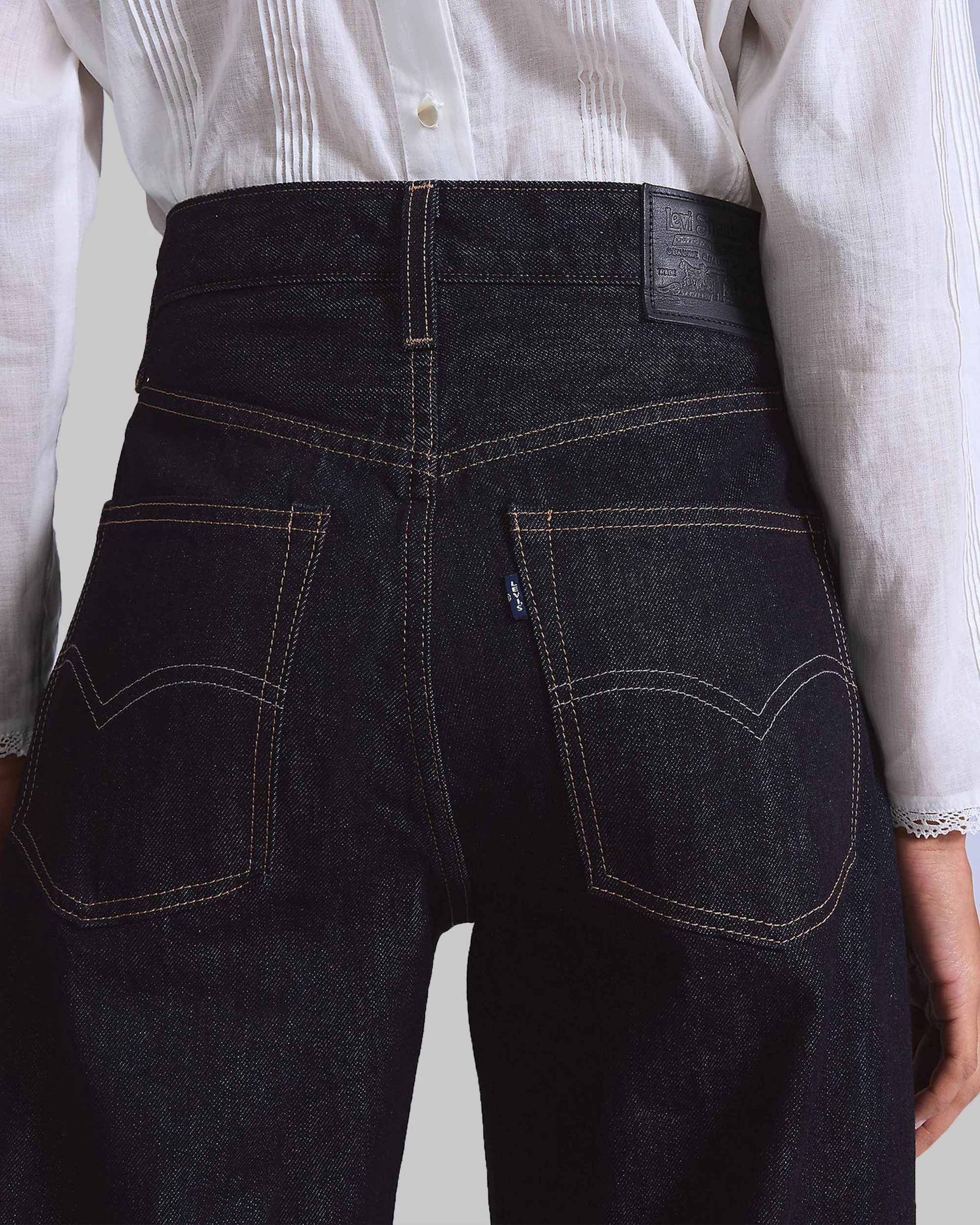 LEVIS BLUE TAB DROP BARREL -  NEW RINSE INDIGO - Image 5