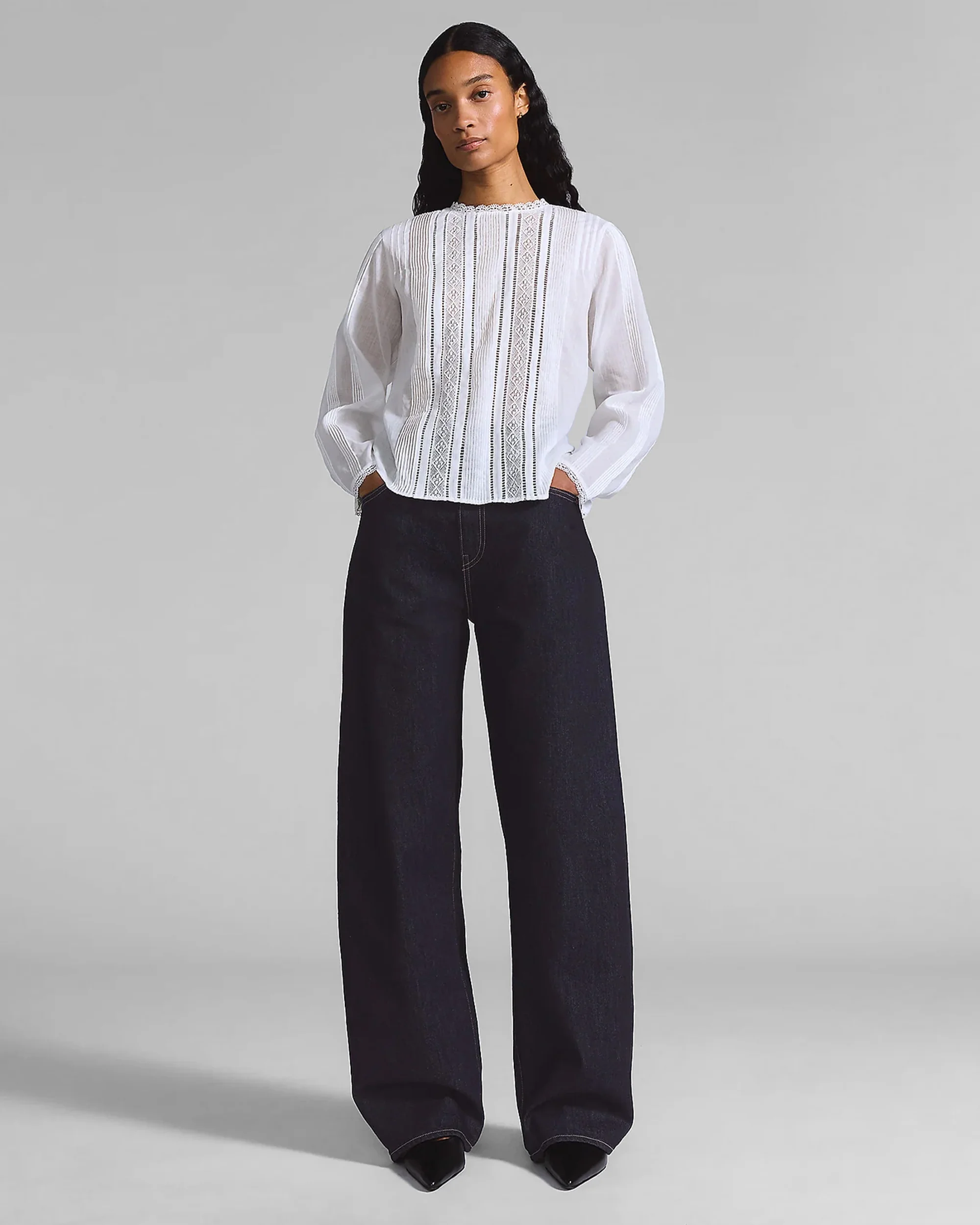 LEVIS BLUE TAB DROP BARREL -  NEW RINSE INDIGO - Image 6