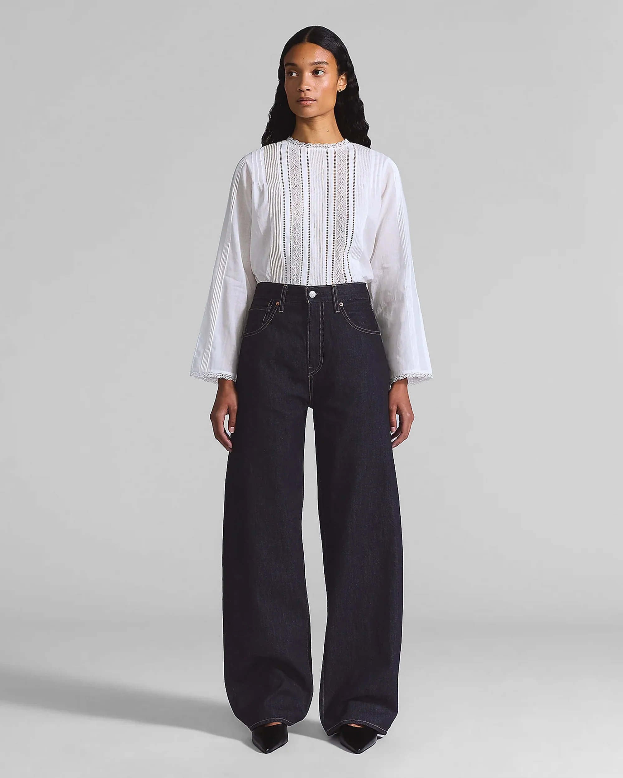 LEVIS BLUE TAB DROP BARREL -  NEW RINSE INDIGO - Image 7