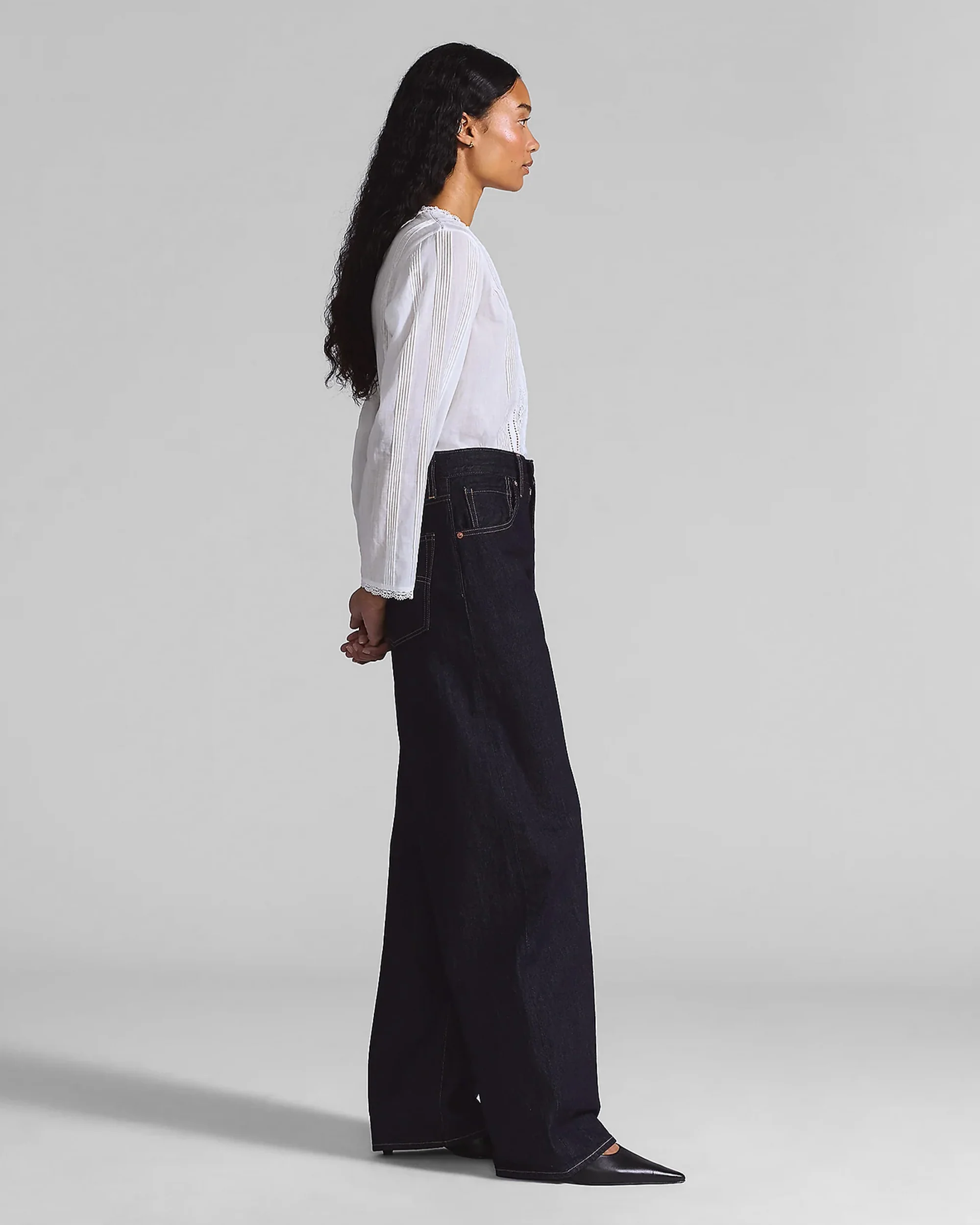 LEVIS BLUE TAB DROP BARREL -  NEW RINSE INDIGO - Image 9