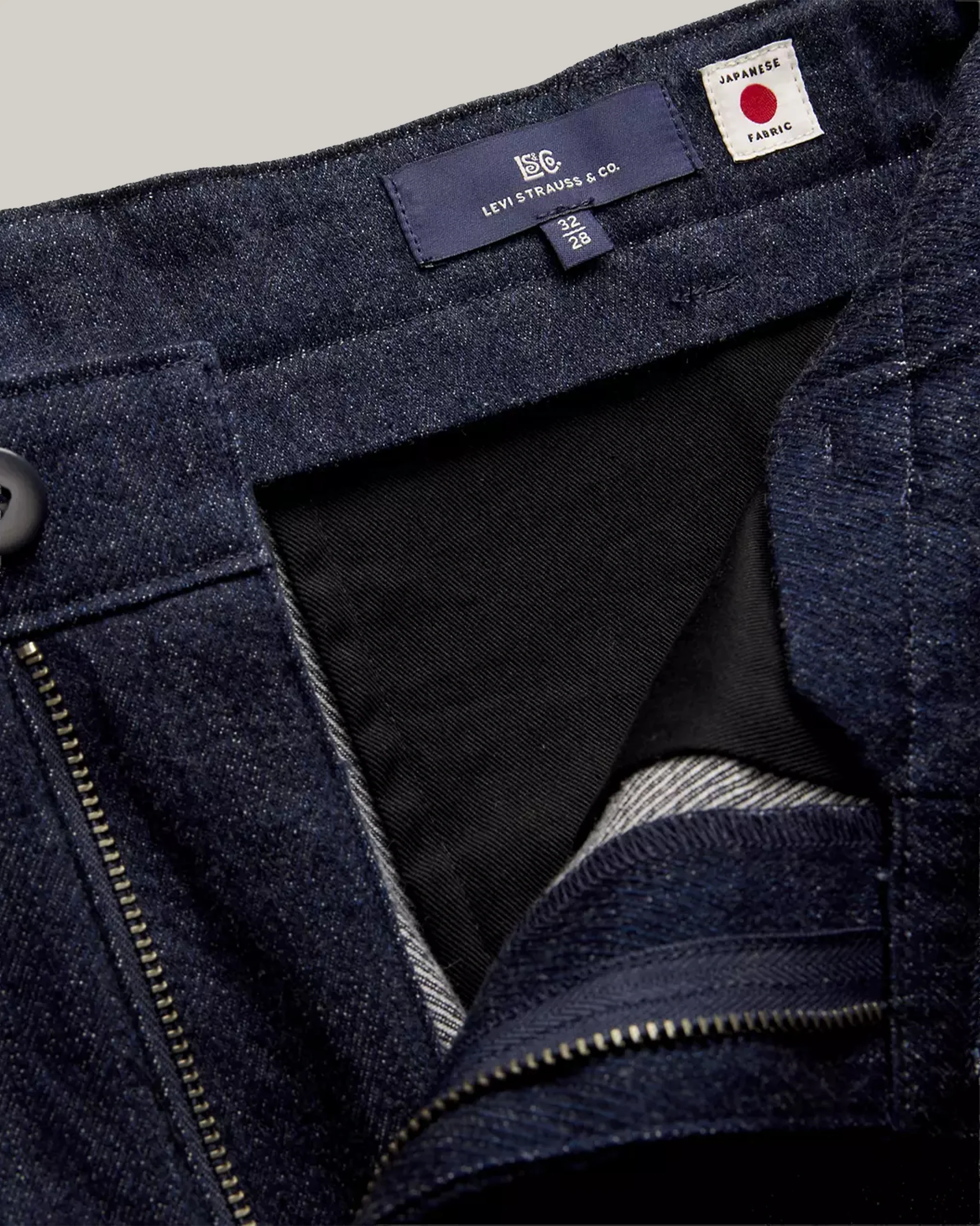 LEVI'S BLUE TAB PLEATED TROUSER - IVY WASH - Image 3