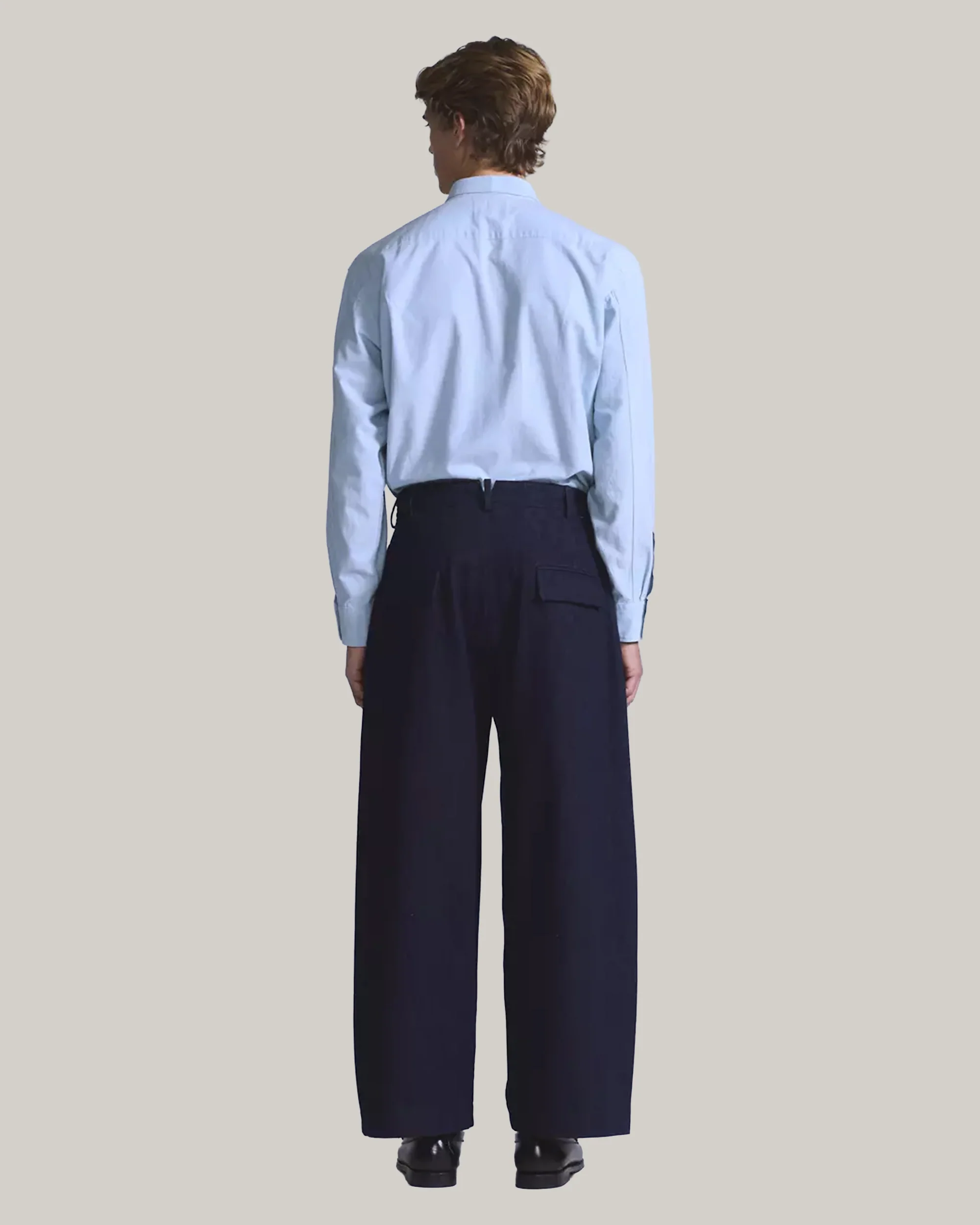 LEVI'S BLUE TAB PLEATED TROUSER - IVY WASH - Image 4