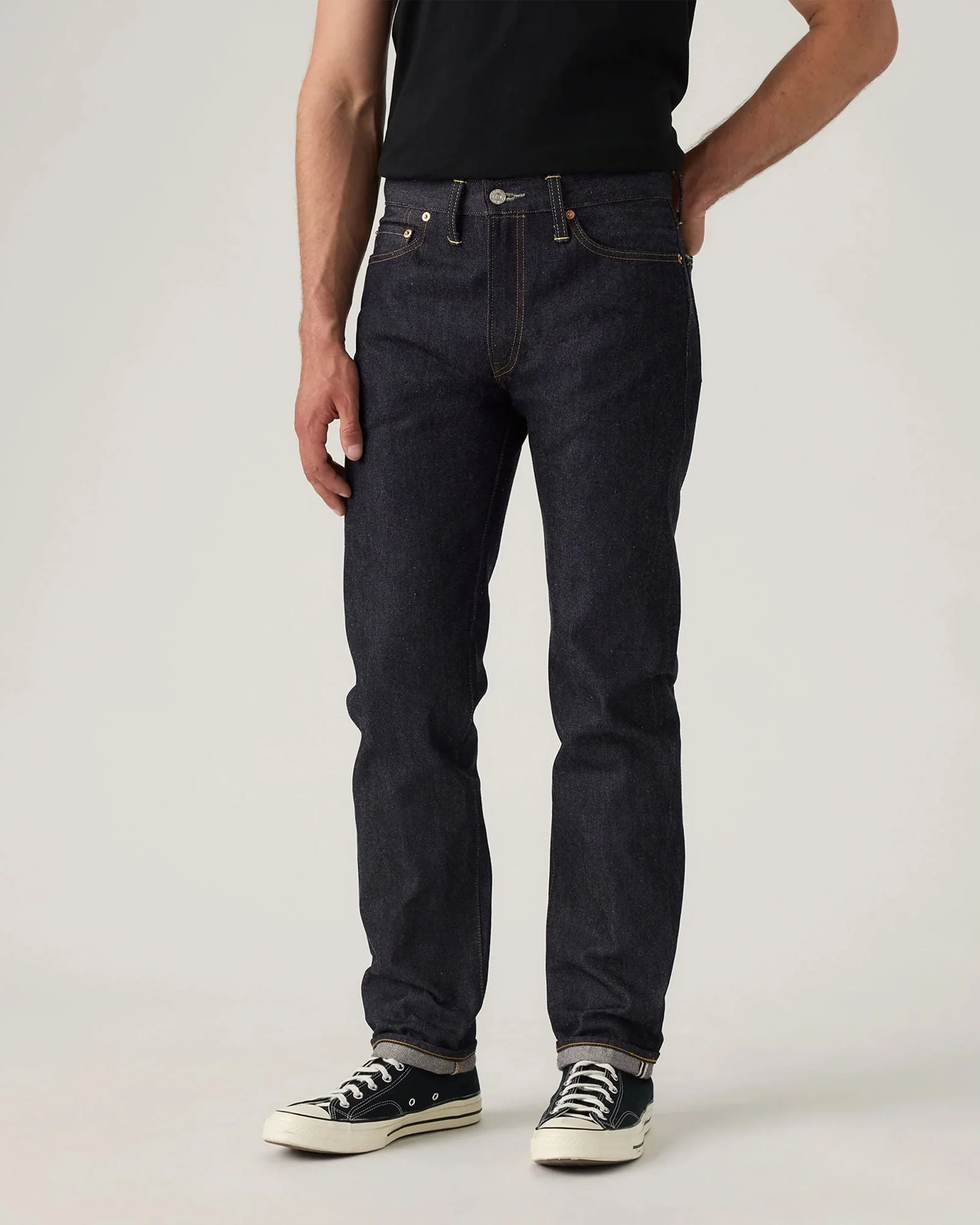 LEVI'S VINTAGE CLOTHING 1954 501Z JEANS - RIGID - Image 3