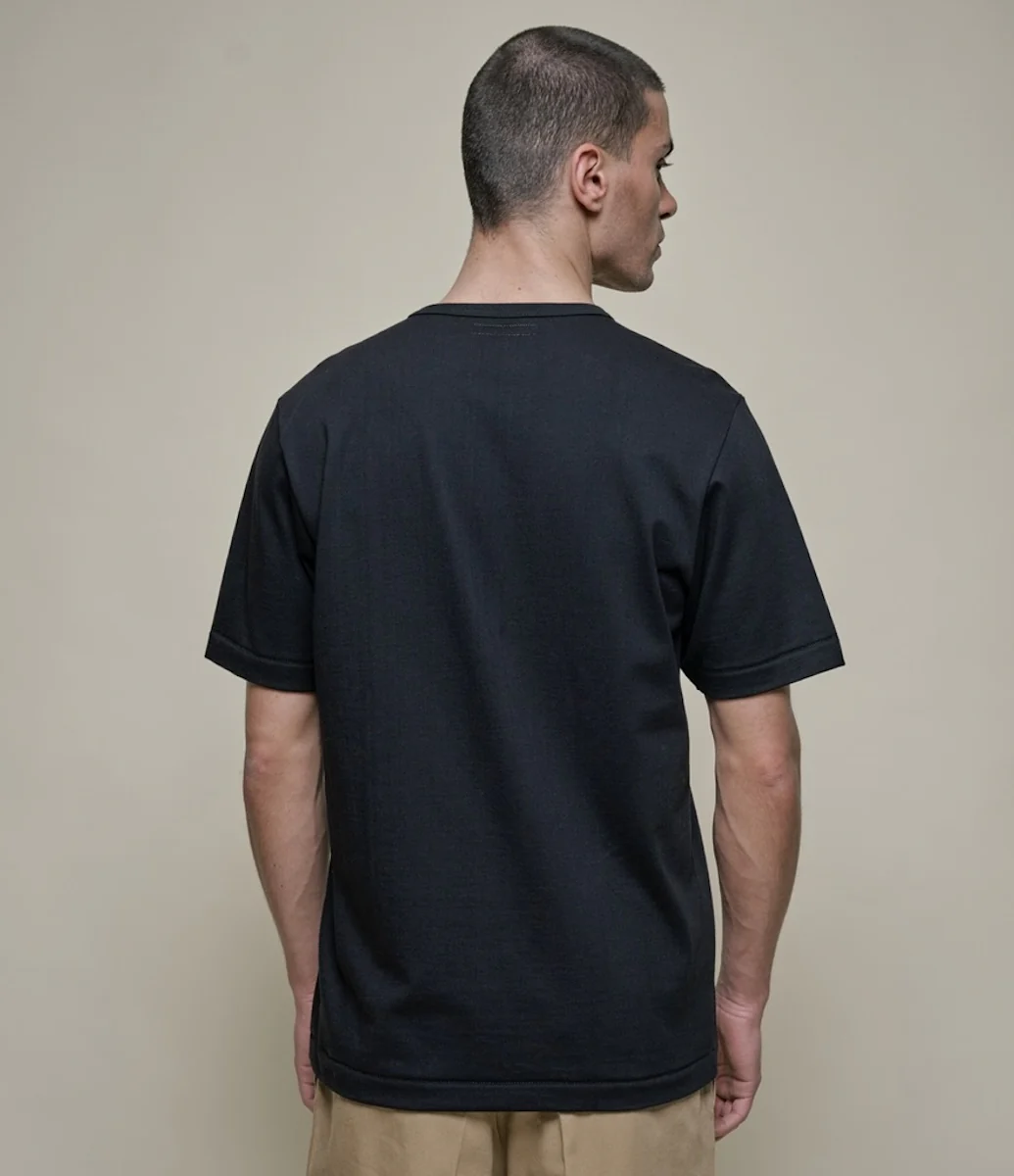 MERZ B SCHWANEN CLASSIC T-SHIRT 2M15 - DEEP BLACK - Image 3