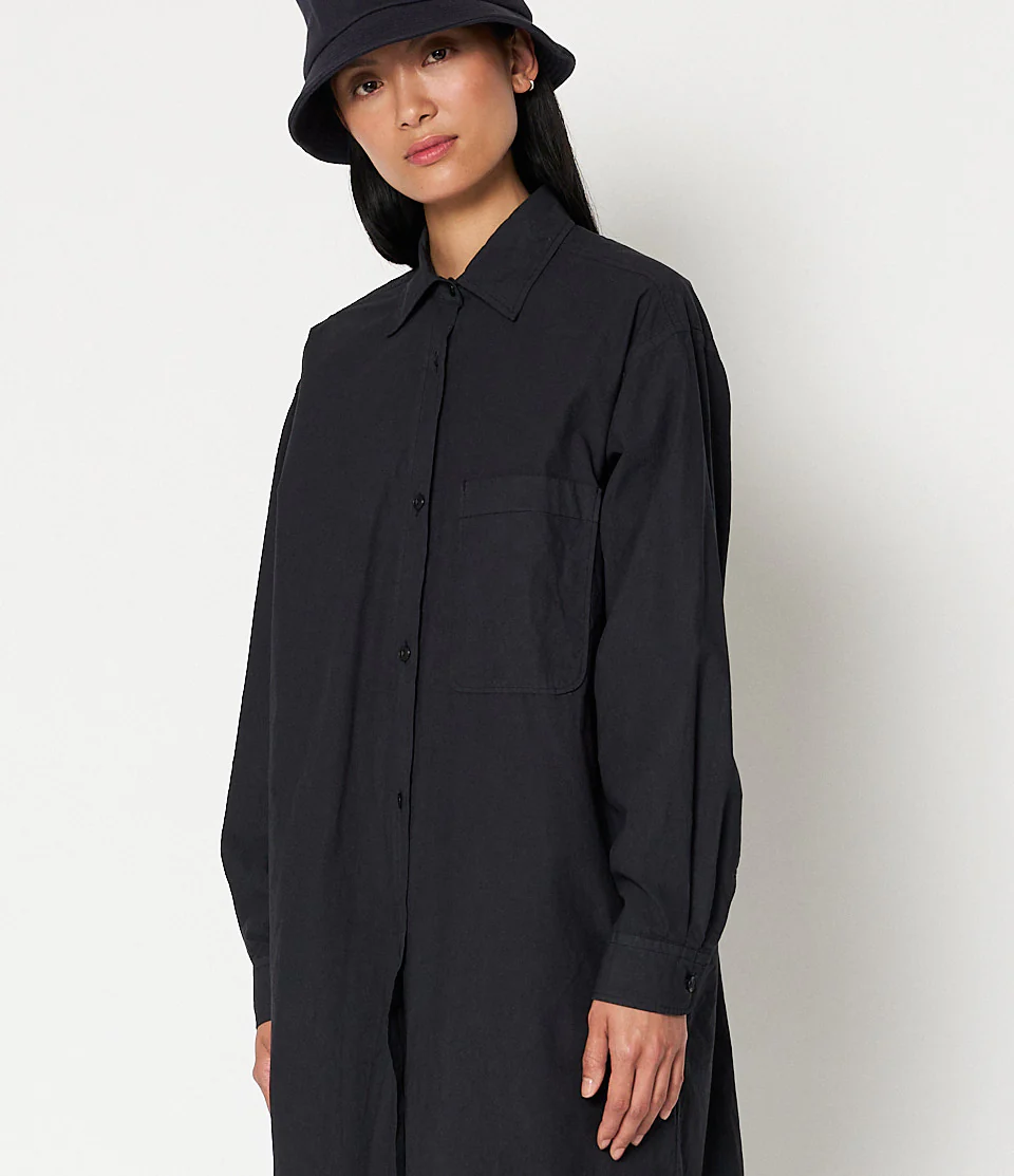 MERZ B SCHWANEN SHIRT DRESS - CHARCOAL - Image 4