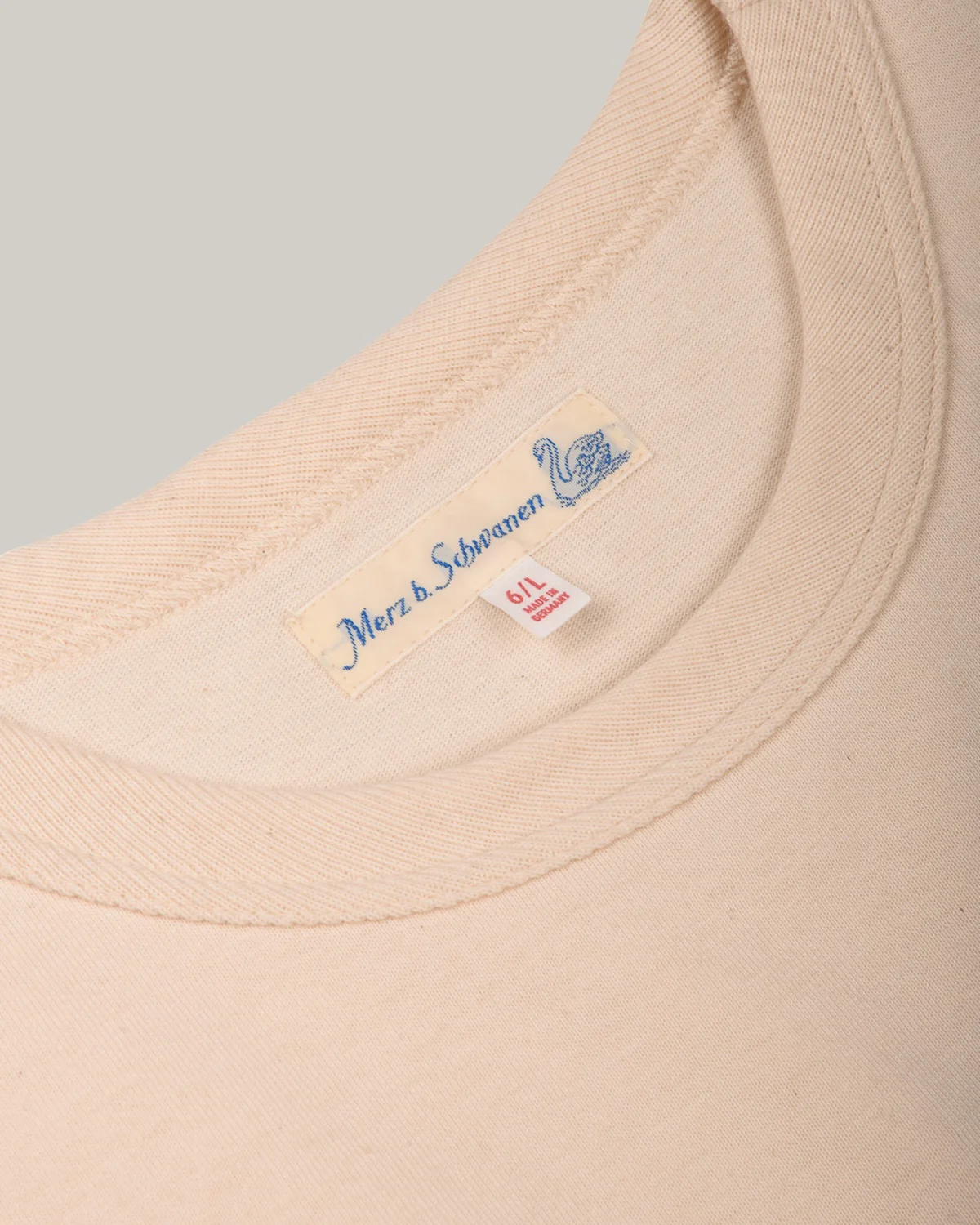 MERZ B SCHWANEN x PP BARBERS SOUVENIR TEE - NATURAL - Image 8