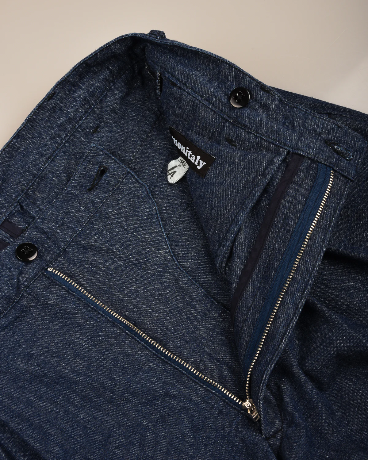 MONITALY EKUSY PANTS - CHAMBRAY - Image 6