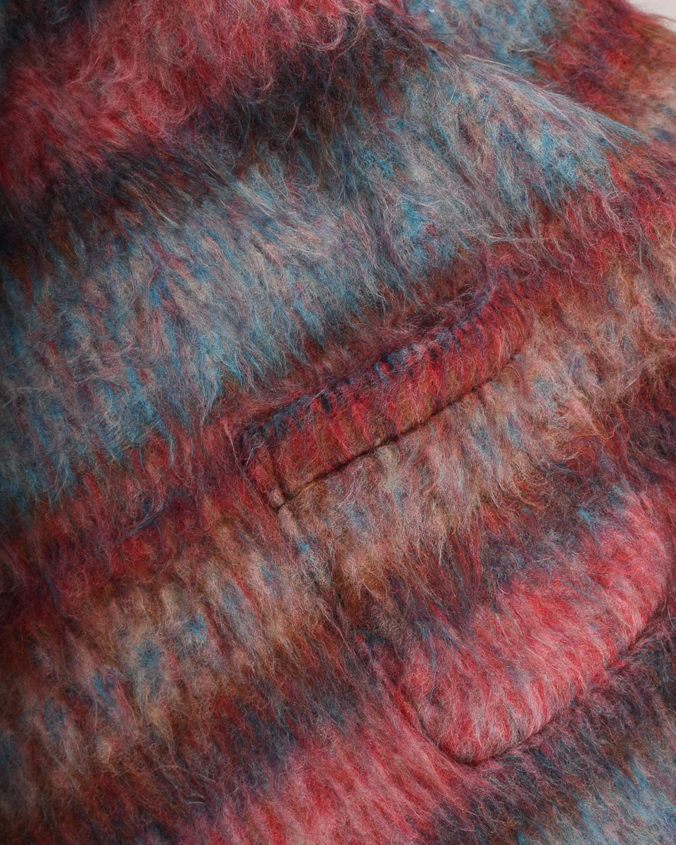 MONITALY SHAGGY LS TEE BY MINAMI SHOTEN - FAIR ISLE - Image 3
