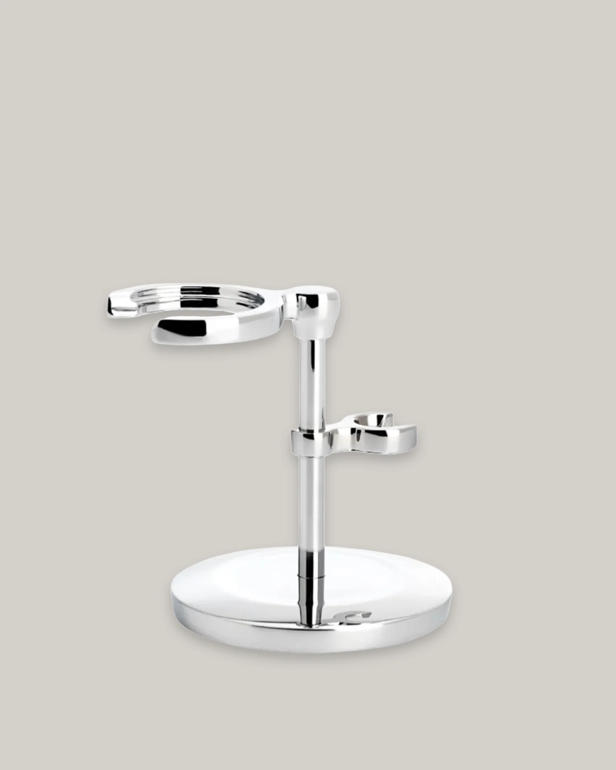 MUHLE RAZOR AND BRUSH STAND - CHROME
