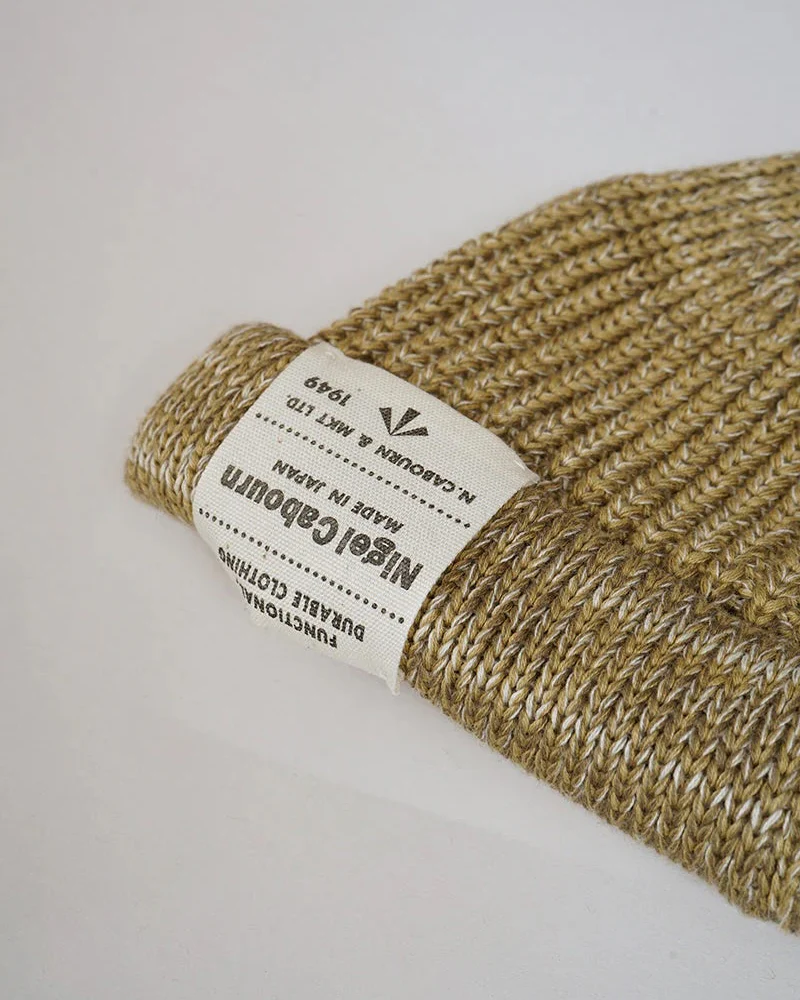 NIGEL CABOURN BEANIE COTTON - BEIGE - Image 2