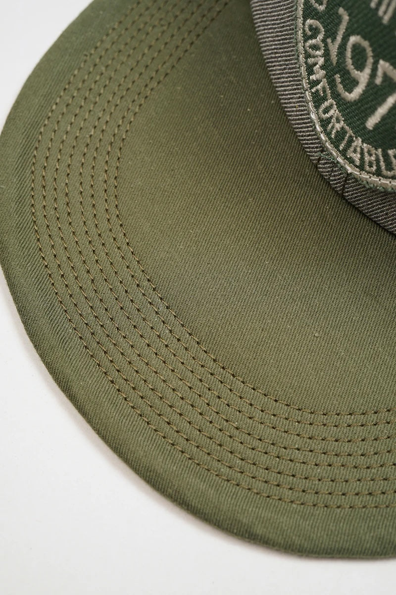 NIGEL CABOURN MAINLINE BASEBALL CAP - GREY - Image 3