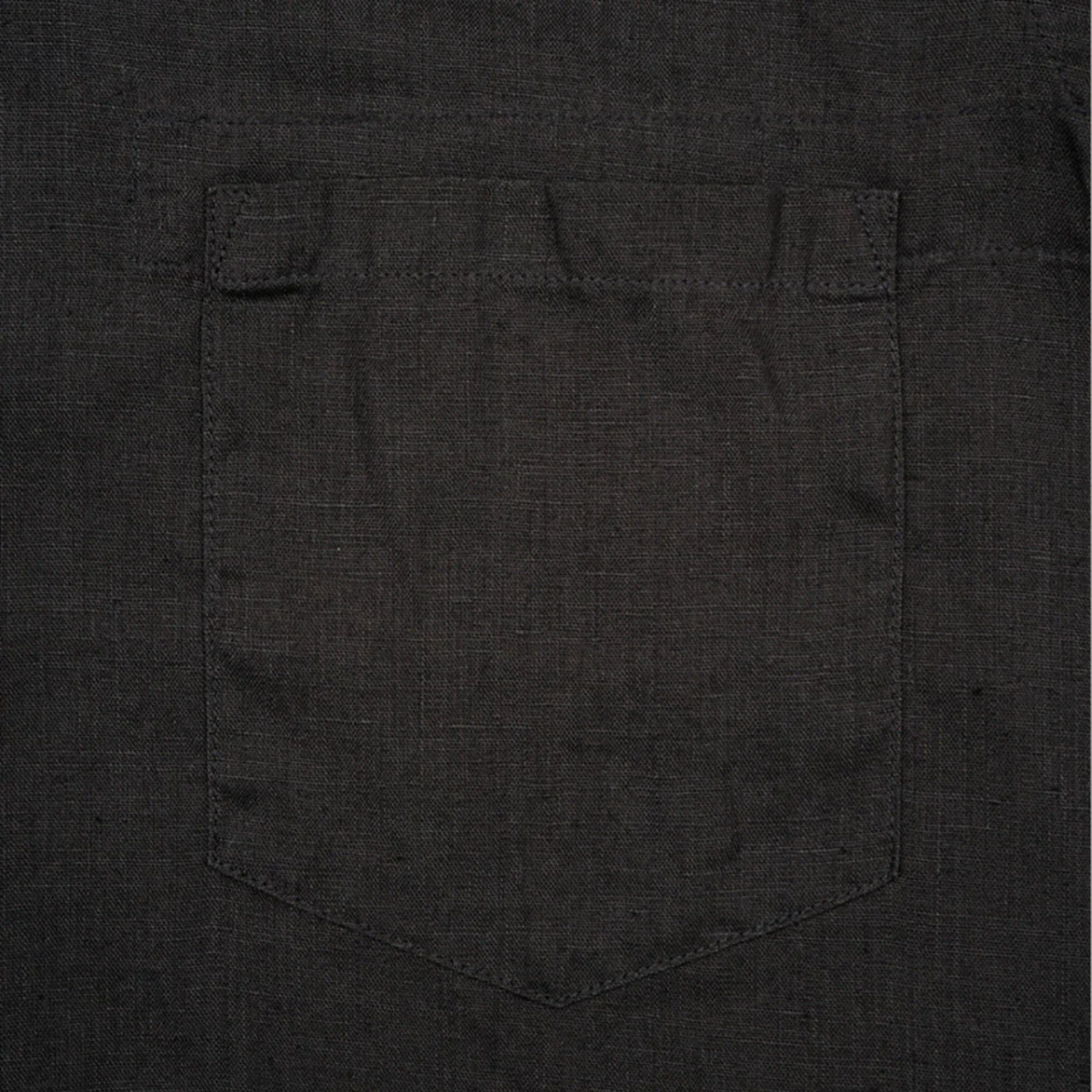 NIGEL CABOURN MAINLINE BRITISH OFFICER SHIRT HEMPHORSE CLOTH - CHARCOAL GREY - Image 4