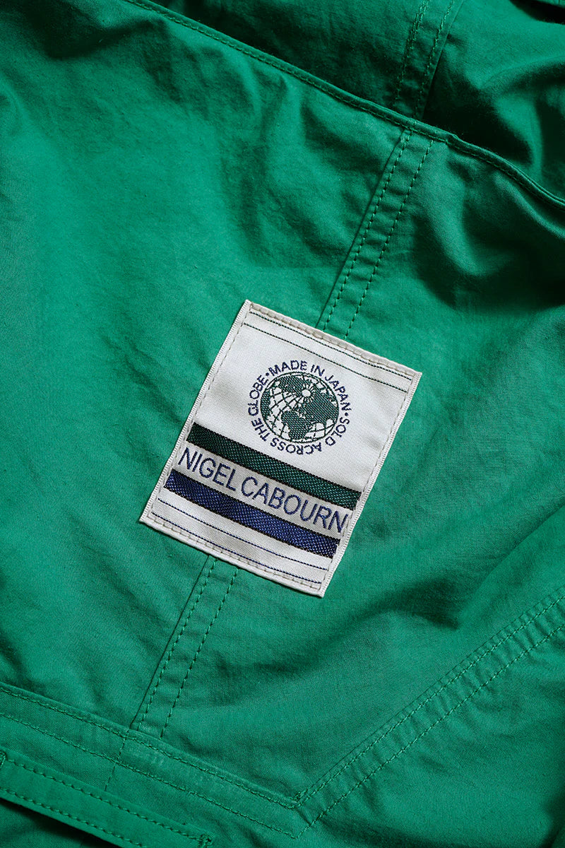 NIGEL CABOURN MAINLINE CRICKET CLUB US4 FLIGHT JACKET - GREEN - Image 12