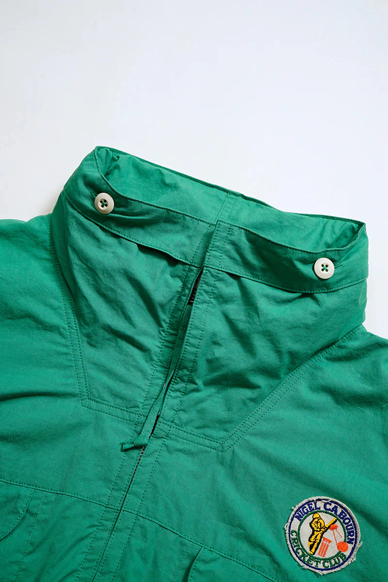 NIGEL CABOURN MAINLINE CRICKET CLUB US4 FLIGHT JACKET - GREEN - Image 3