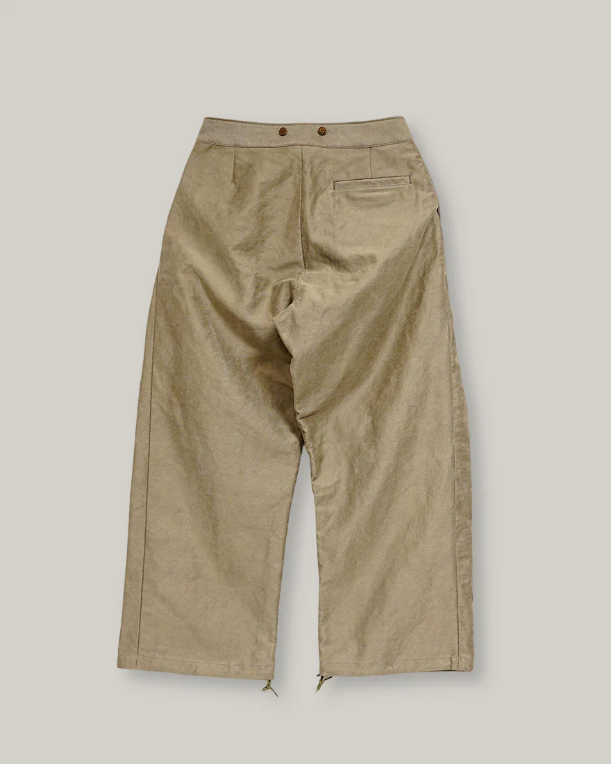 NIGEL CABOURN MAINLINE FISHERMAN PANT KURE KAKISHIBU - DARK BROWN - Image 4