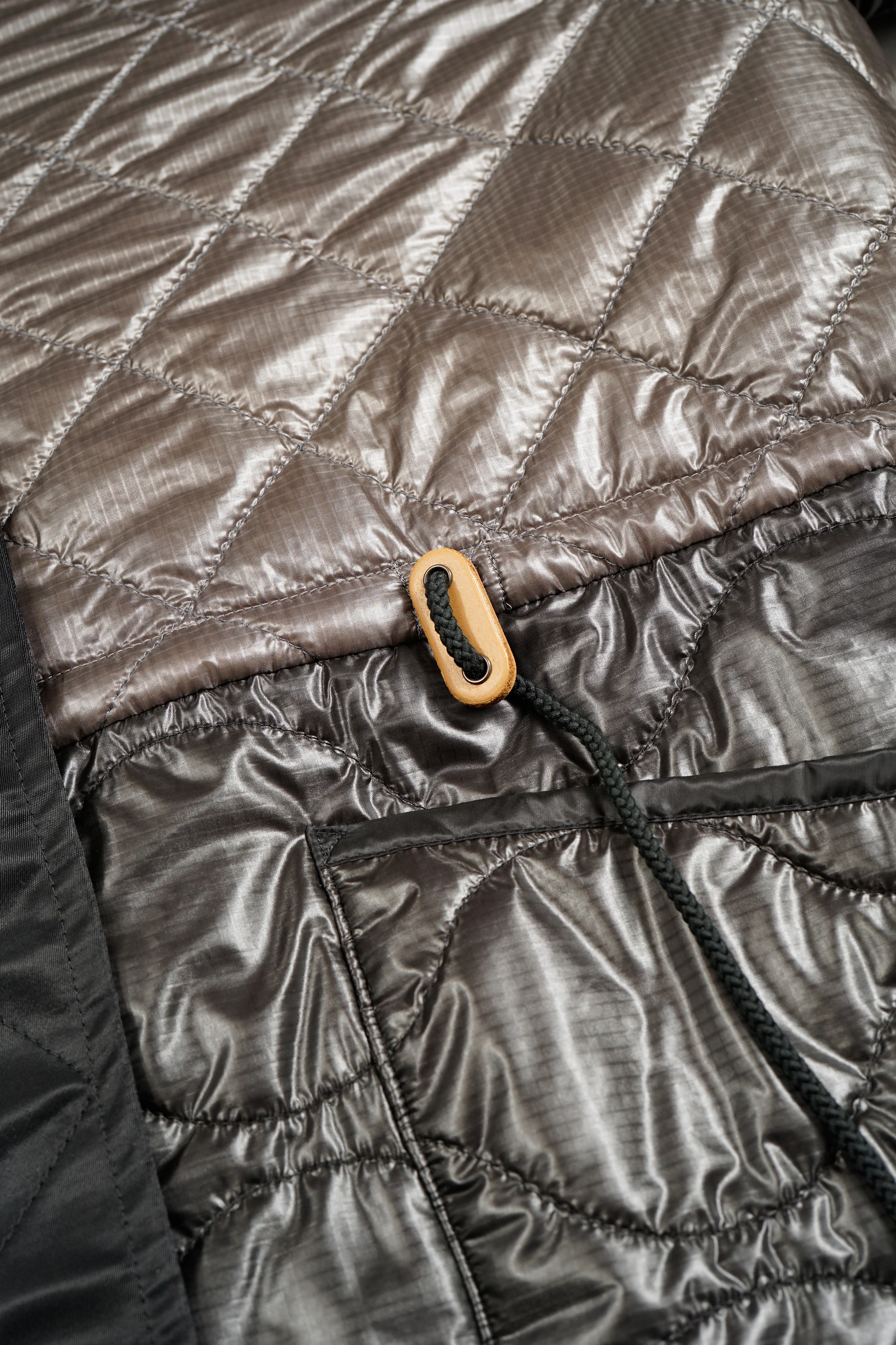 NIGEL CABOURN MAINLINE WOMENS MODIFIED REVERSIBLE COAT - BLACK - Image 16