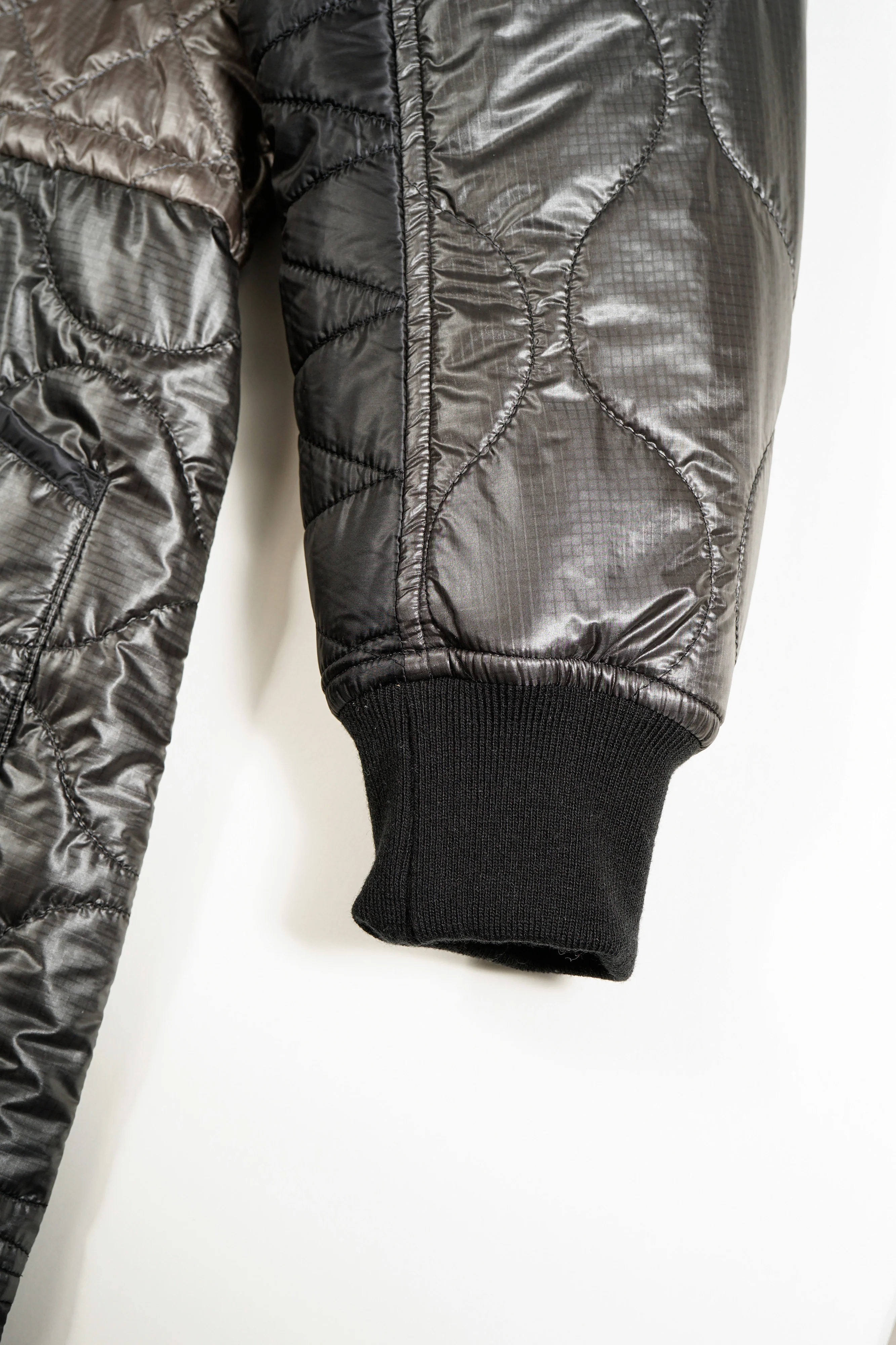 NIGEL CABOURN MAINLINE WOMENS MODIFIED REVERSIBLE COAT - BLACK - Image 8