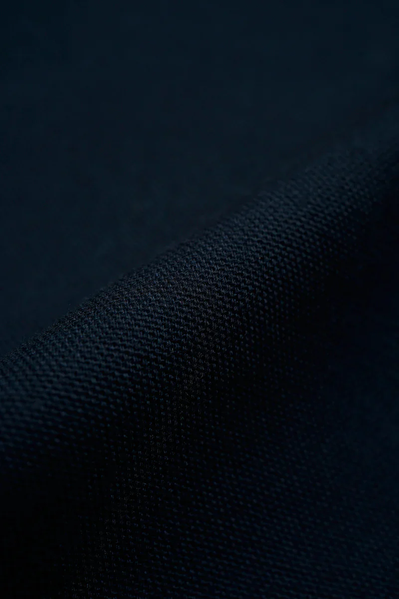 NIGEL CABOURN SHORT ANGLED JACKET - DUCK CANVAS - NAVY - Image 9