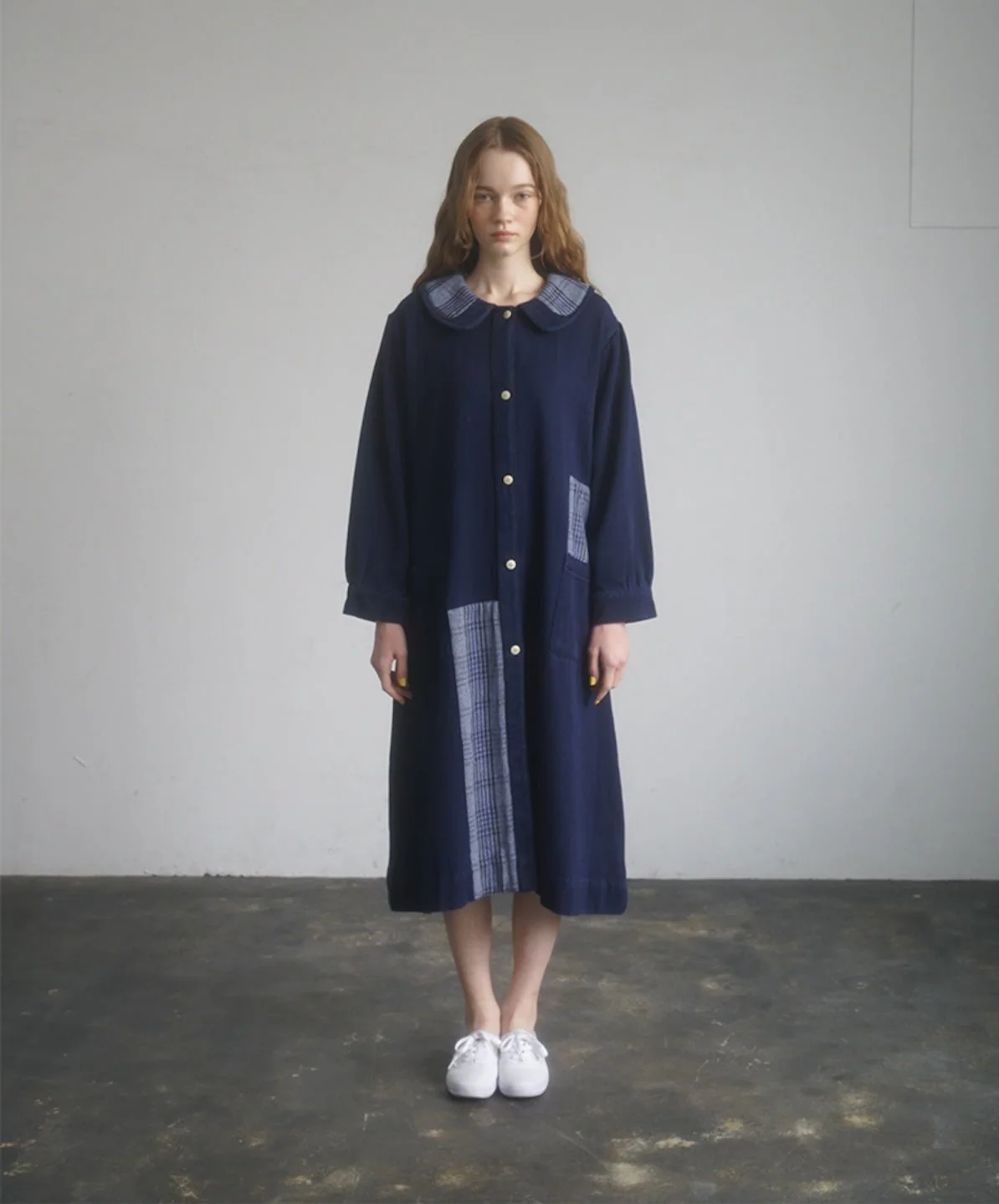 NIGEL CABOURN WOMAN X OMTC WORKWEAR COVERALL - DENIM - Image 11