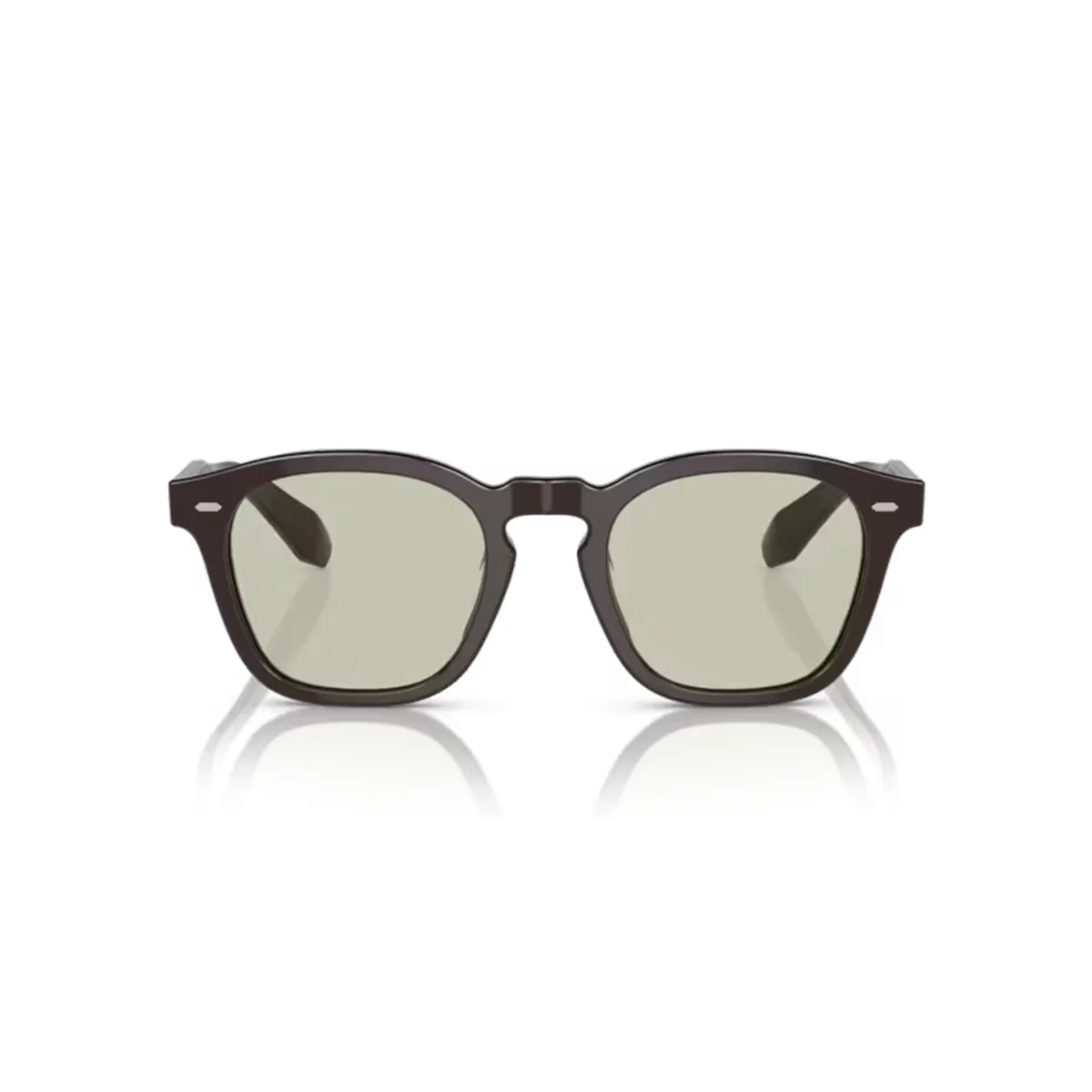 OLIVER PEOPLES N.03 KURI BROWN W/DEMO LENS - GREEN WASH - Image 4