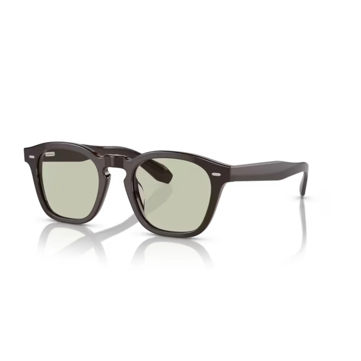 OLIVER PEOPLES N.03 KURI BROWN W/DEMO LENS - GREEN WASH - Image 5