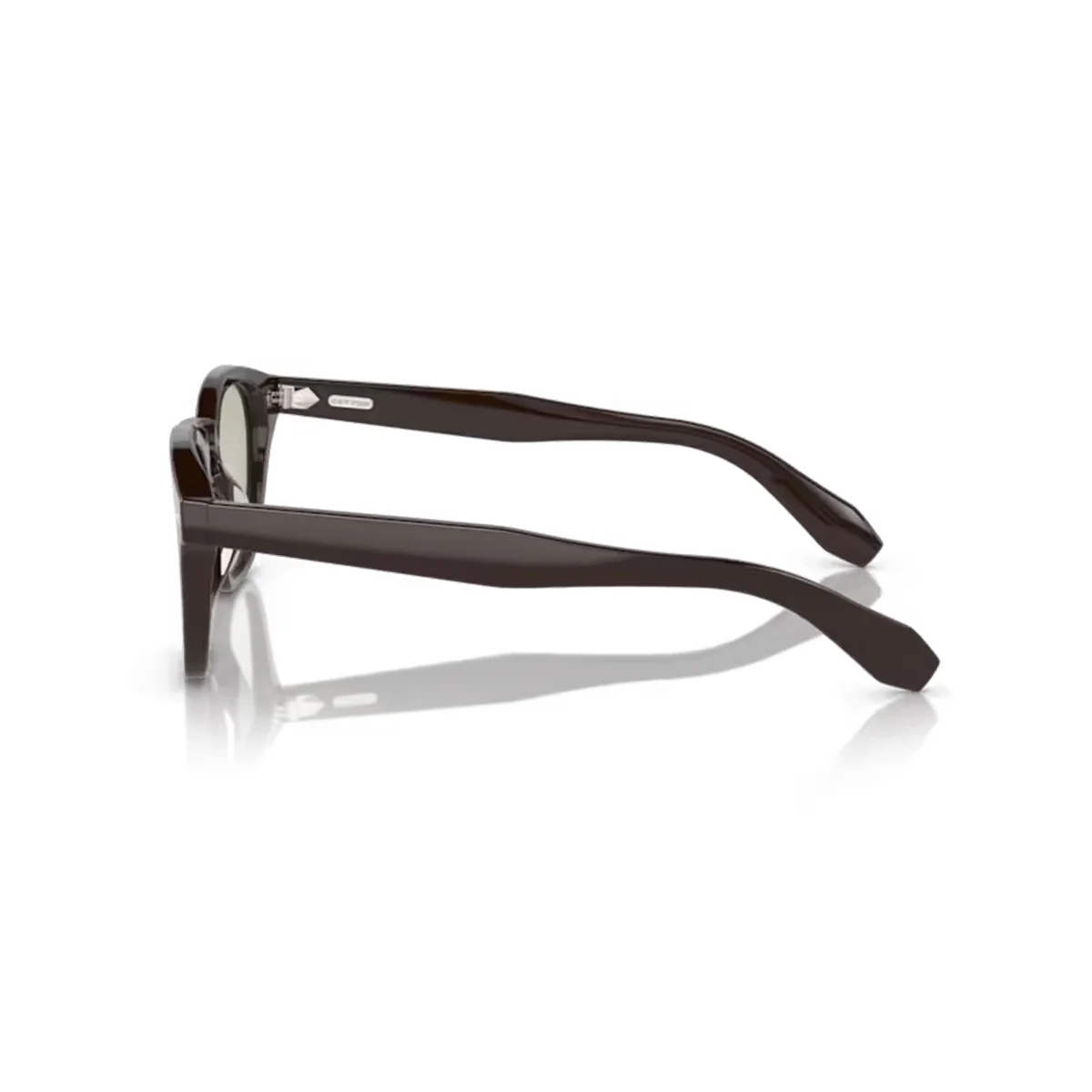 OLIVER PEOPLES N.03 KURI BROWN W/DEMO LENS - GREEN WASH - Image 6