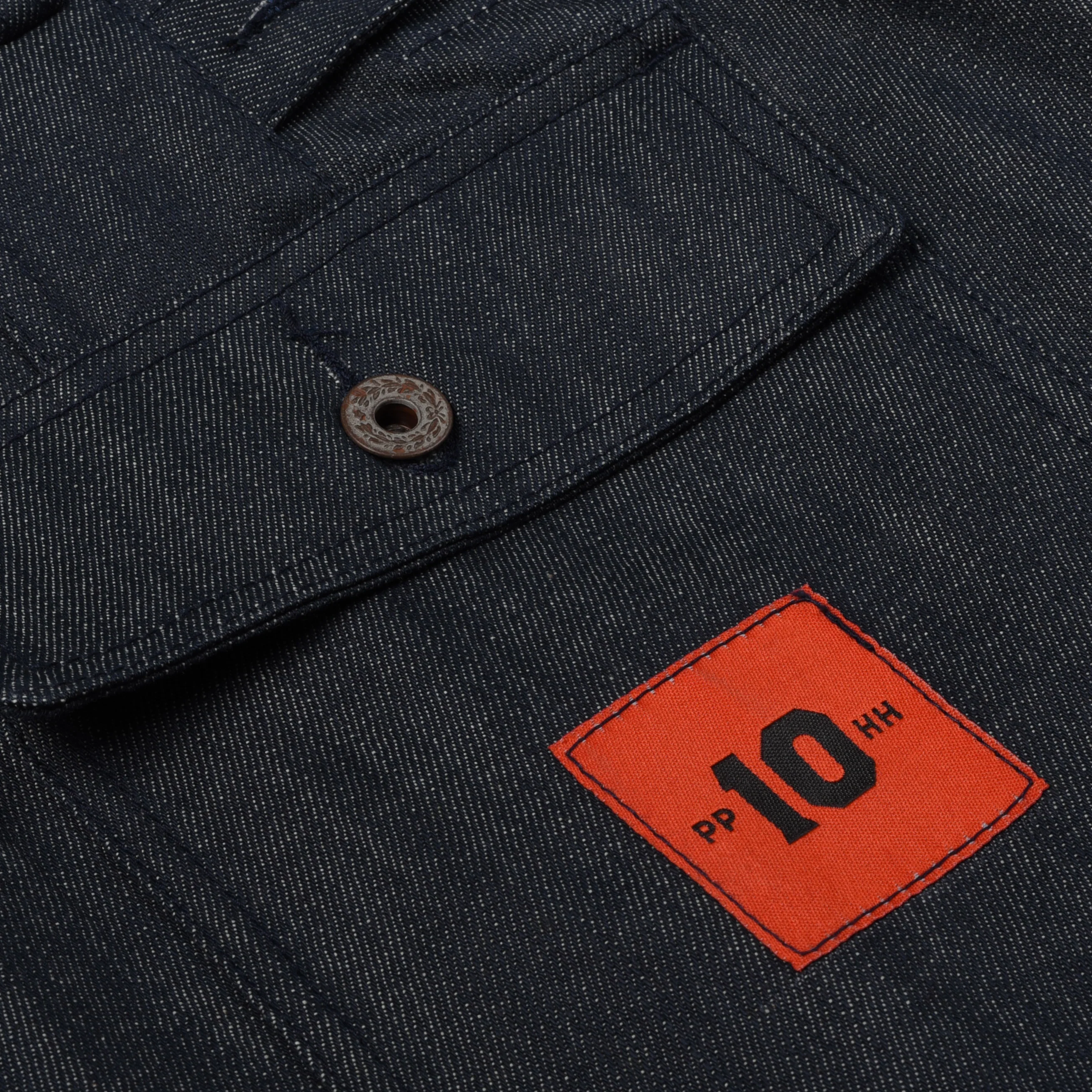 PPHH x W'MENSWEAR UNISEX FREEDOM FLIGHT TROUSER -  BLUE DENIM - Image 5