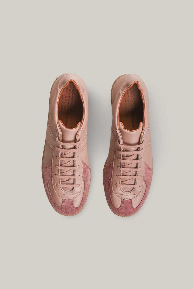 REPRODUCTION OF FOUND - GERMAN MILITARY TRAINER - BROWN ROSE - Image 4