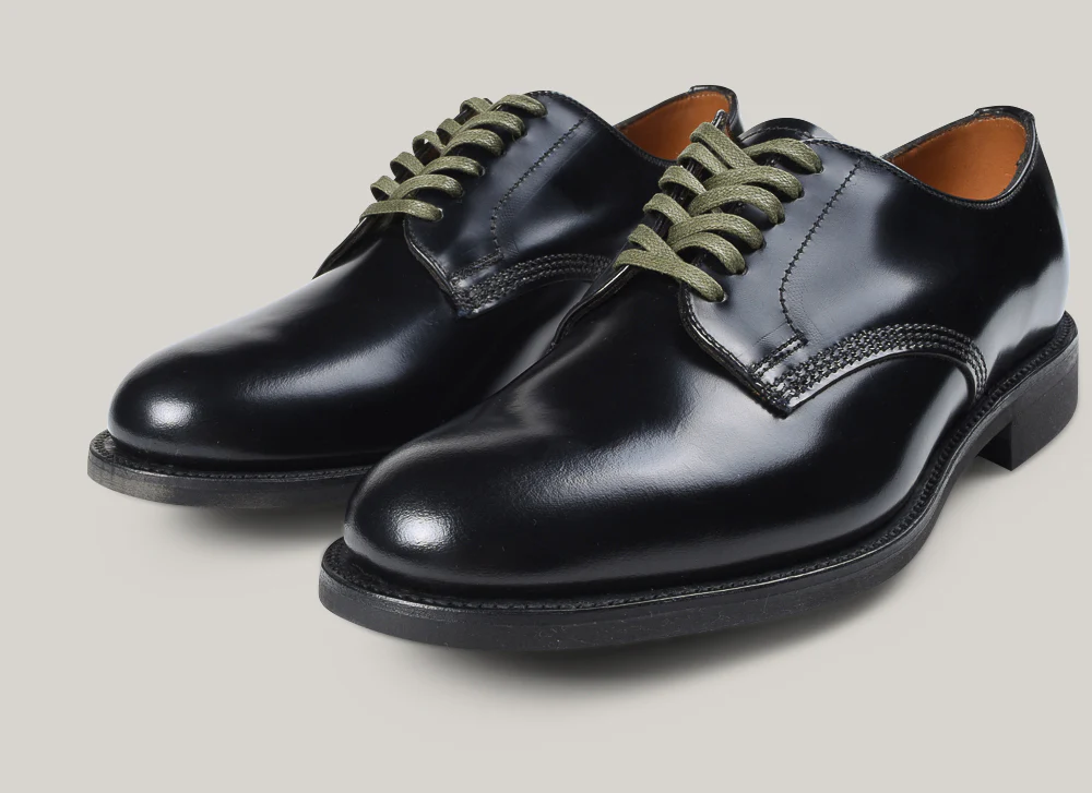 SANDERS FEMALE MILITARY DERBY SHOE - BLACK - Image 4