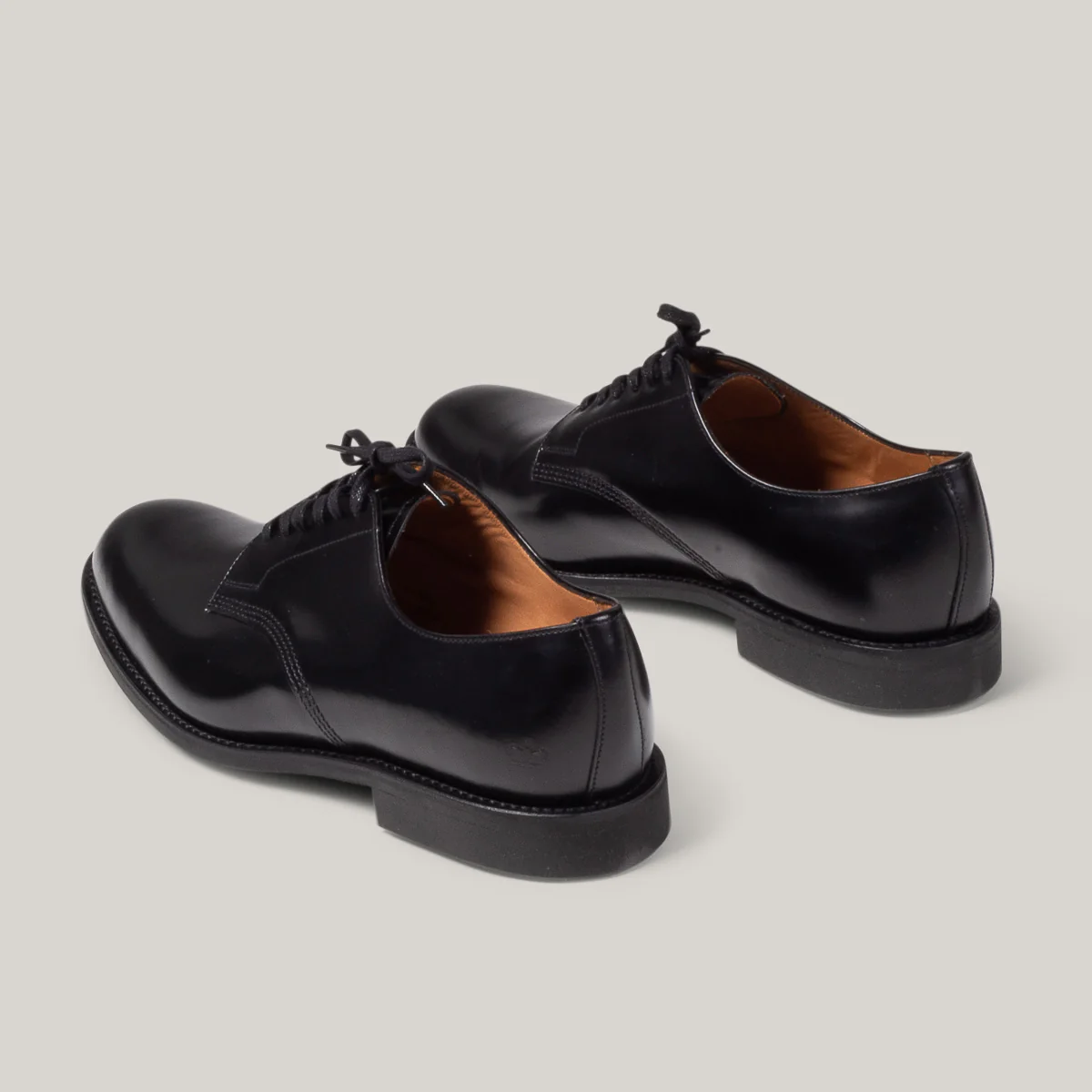 SANDERS MILITARY DERBY SHOE - BLACK - Image 4