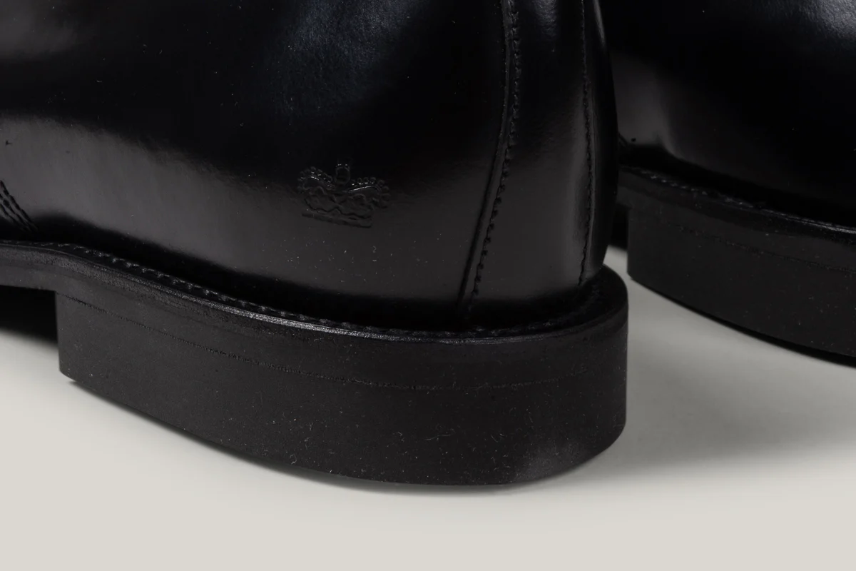 SANDERS MILITARY DERBY SHOE - BLACK - Image 8
