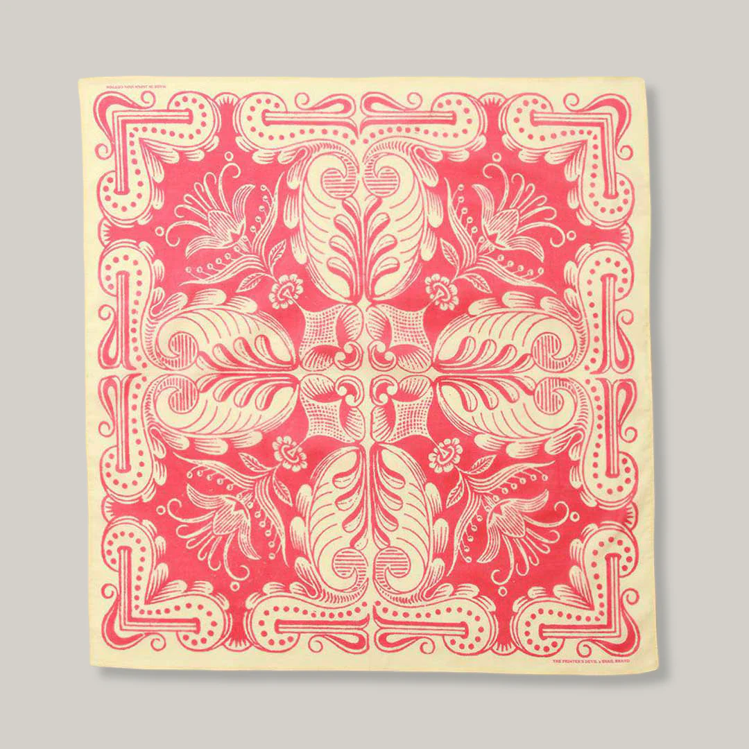SNAIL BRAND BANDANA - RED